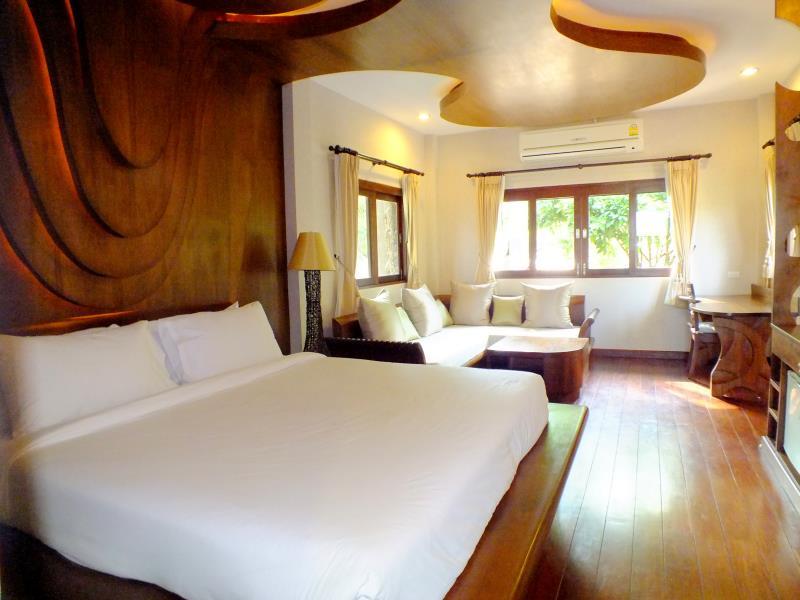 1 Bedroom, Villa, King Bed, Garden View