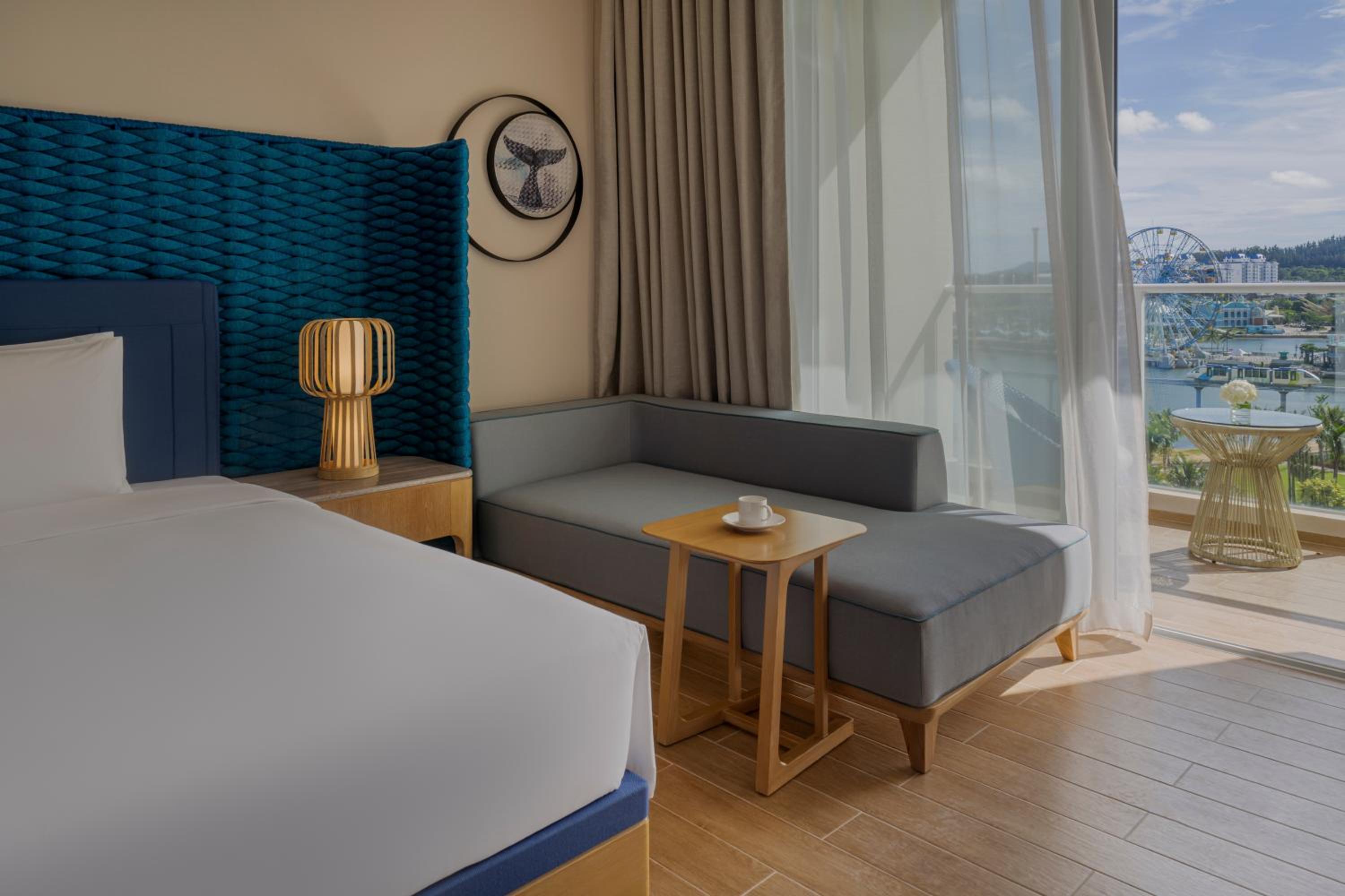 غرفة بسرير كينج بإطلالة على البحر، Hyatt Regency Hainan Ocean Paradise Resort 2/4
