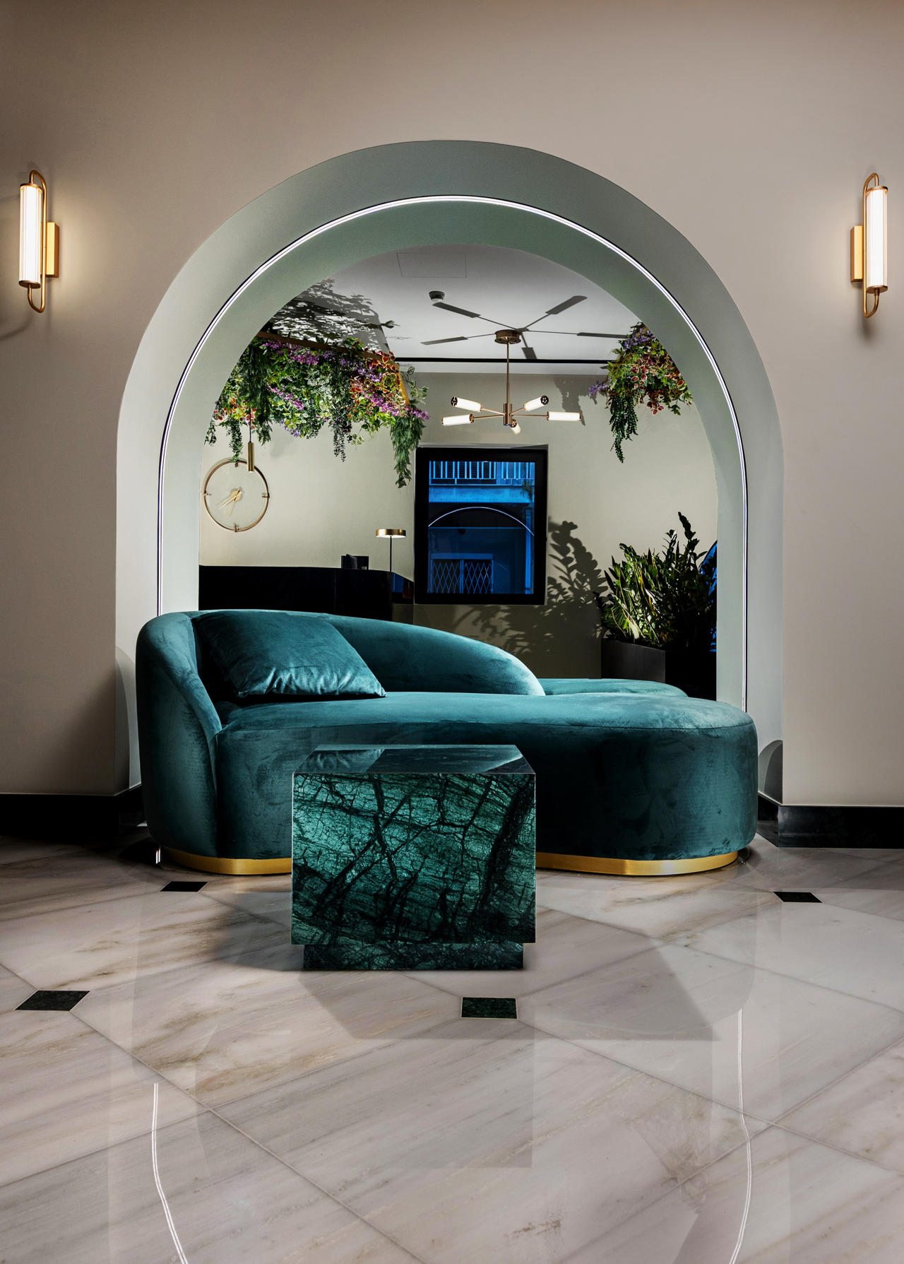 Lobby at ZEA URBAN LIVING, PIRAEUS