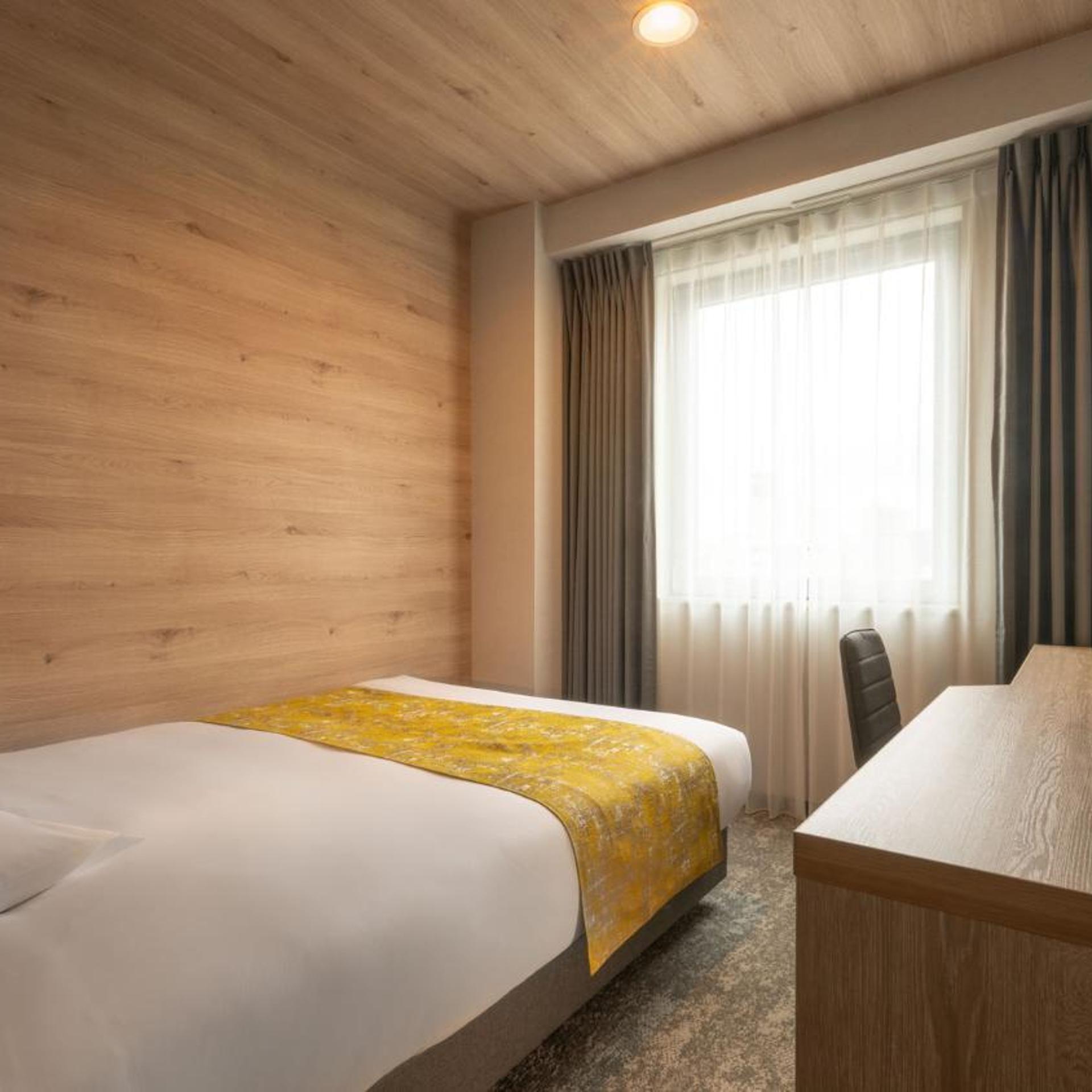 غرفة بريميوم بسرير نصف مزدوج، Jr-East Hotel Mets Fukushima 3/4