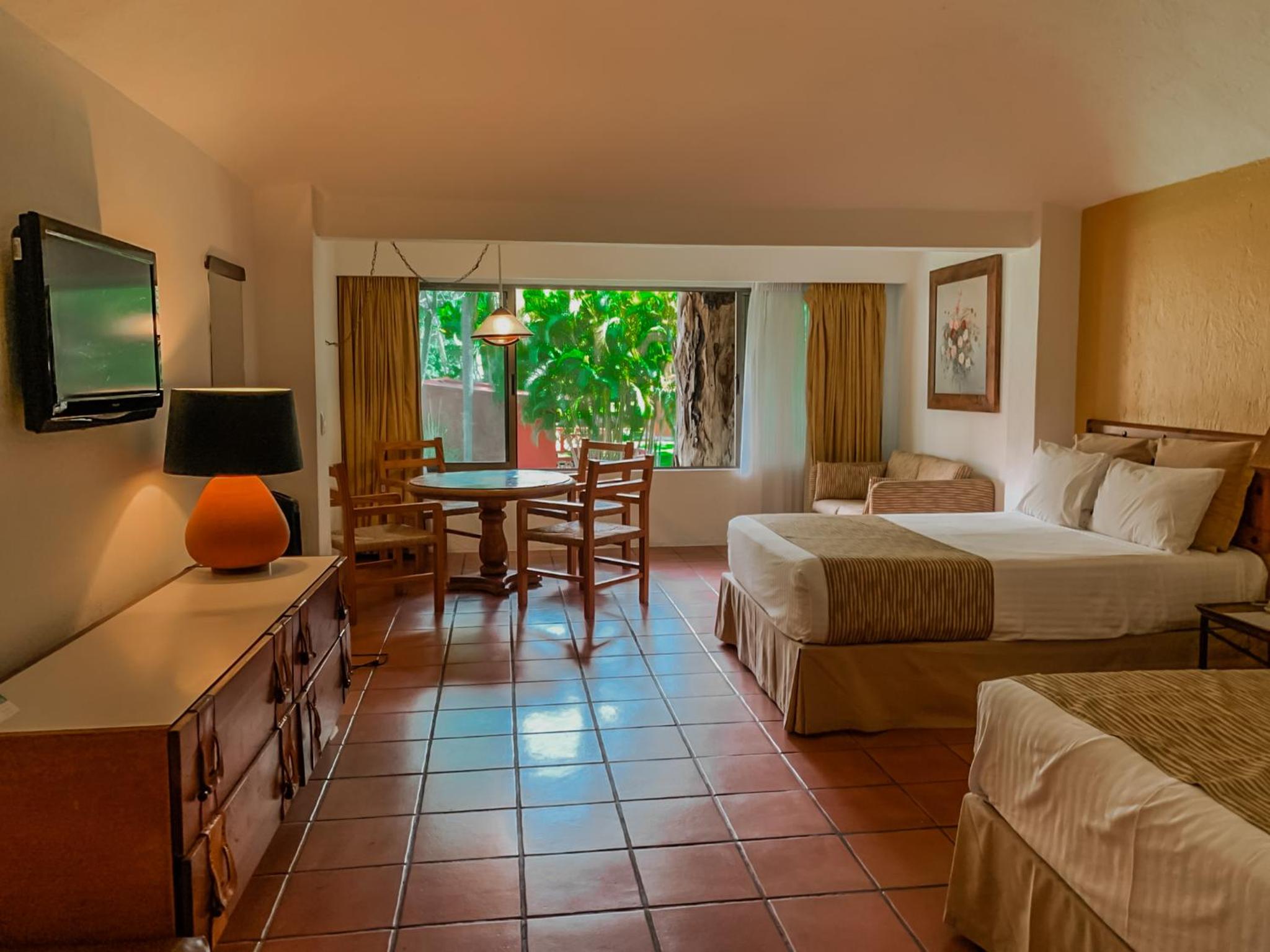 ROOM, 2 DOUBLE BEDS, GARDEN VIEW