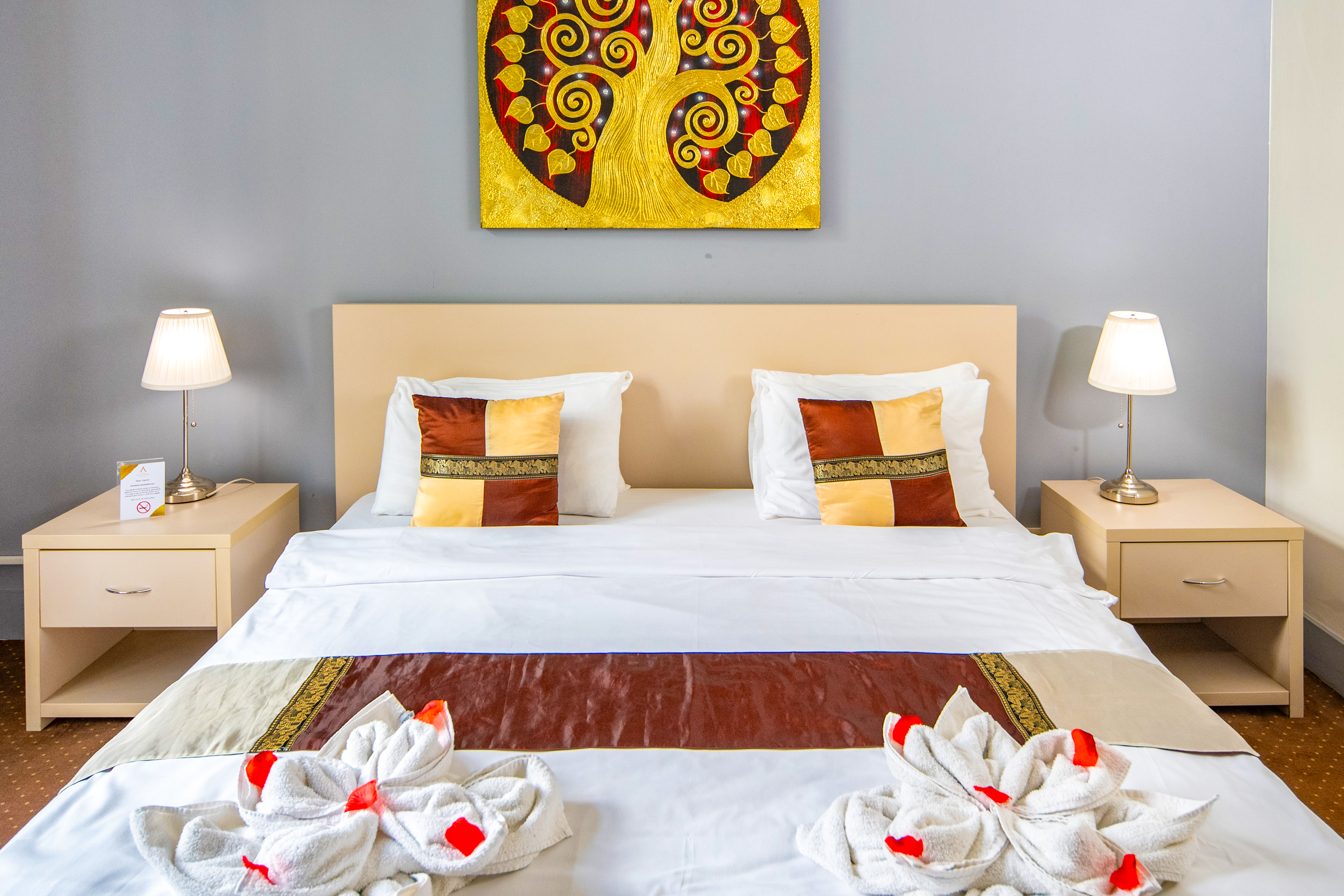 غرفة سوبيريور بسرير مزدوج أو سريرين منفصلين، Andrássy Thai Hotel 4/6