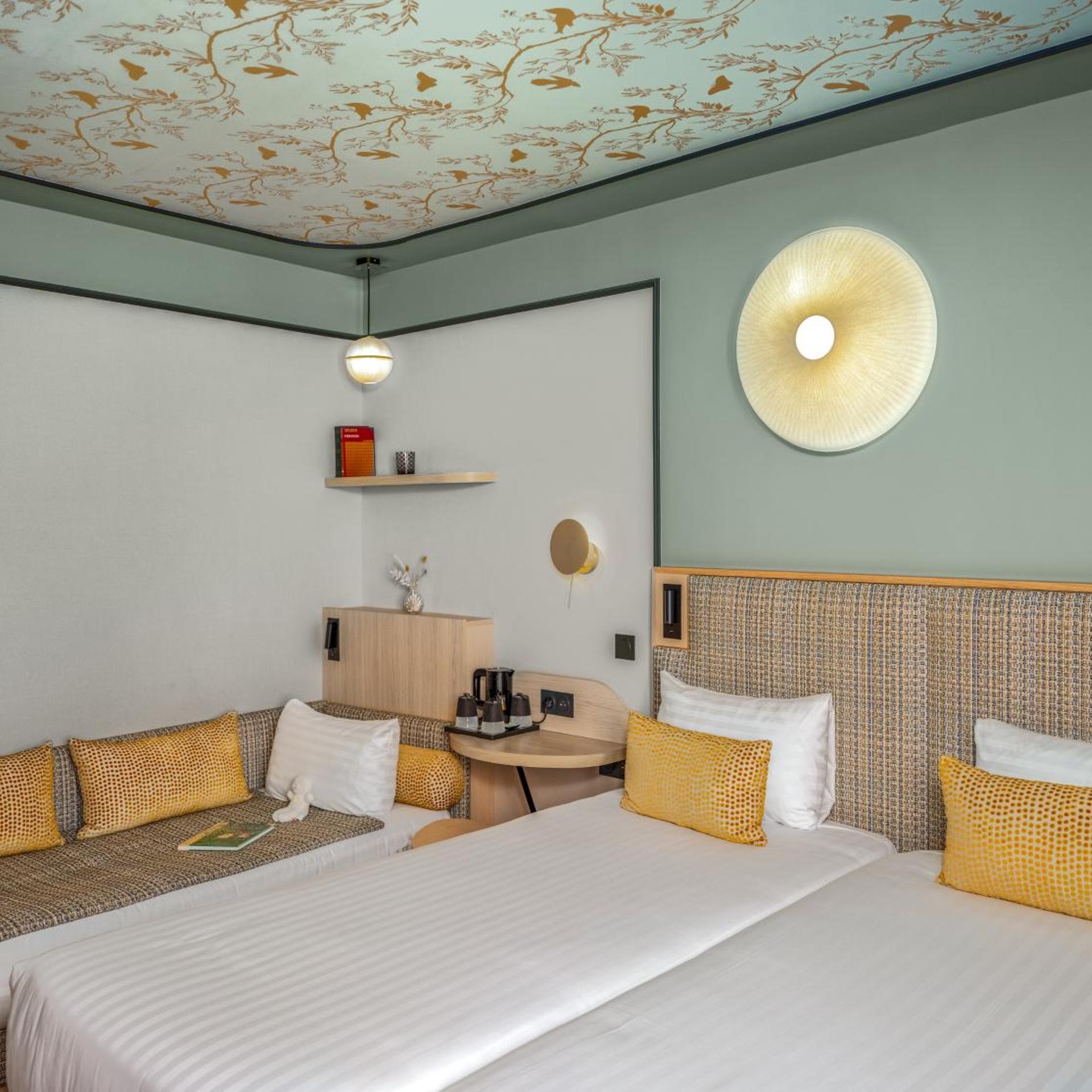 غرفة تنفيذية ثلاثية، Hotel Louison 4/8
