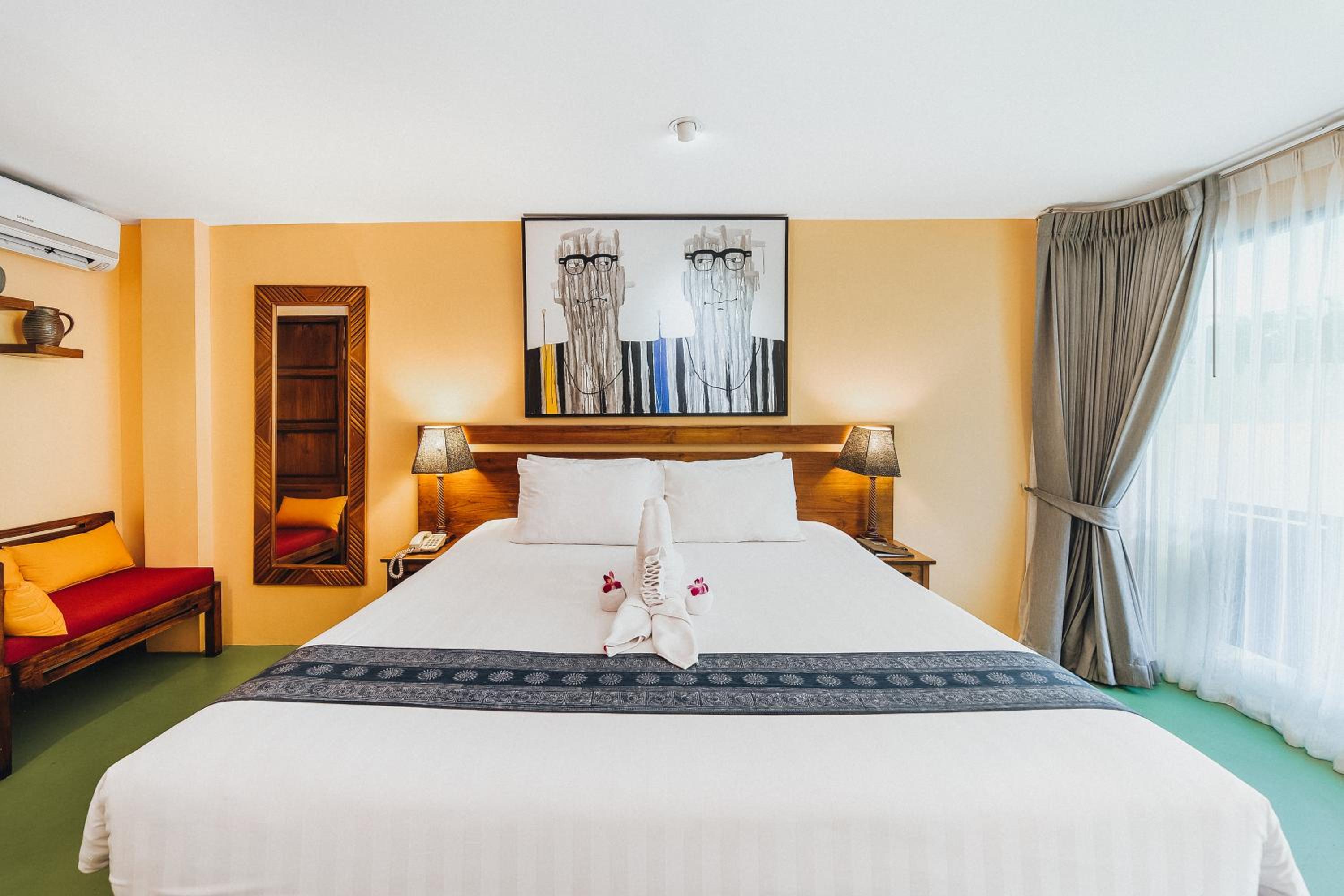 Room, Double Bed, Pool Access