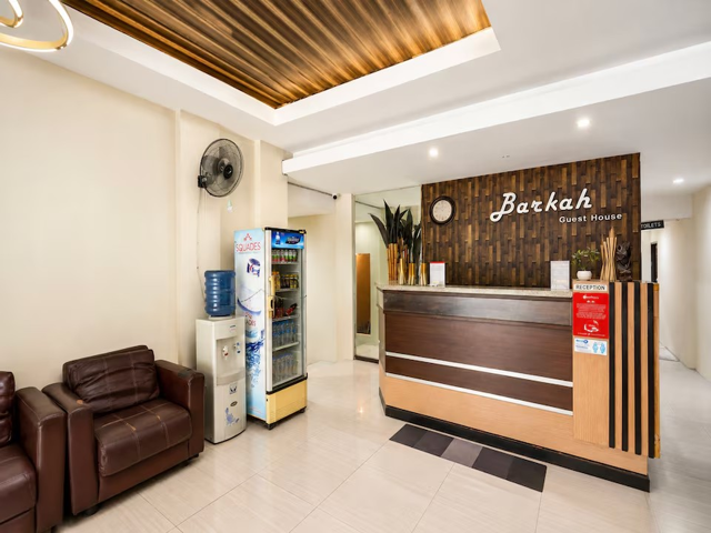 Lobby at Hotel O near Balikpapan International Airport formerly Barkah Guest House, BALIKPAPAN