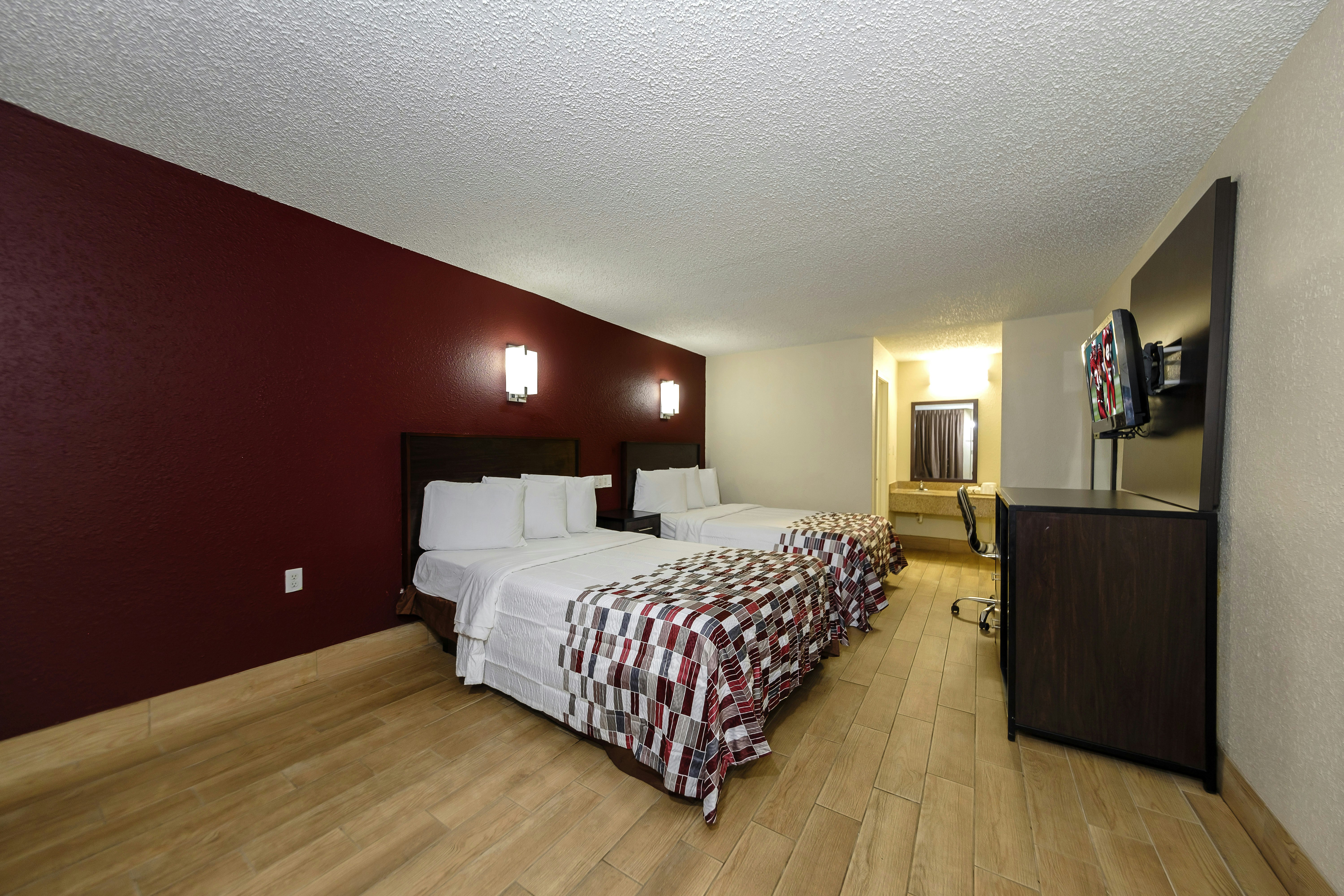 Room, 2 Double Beds, Smoking