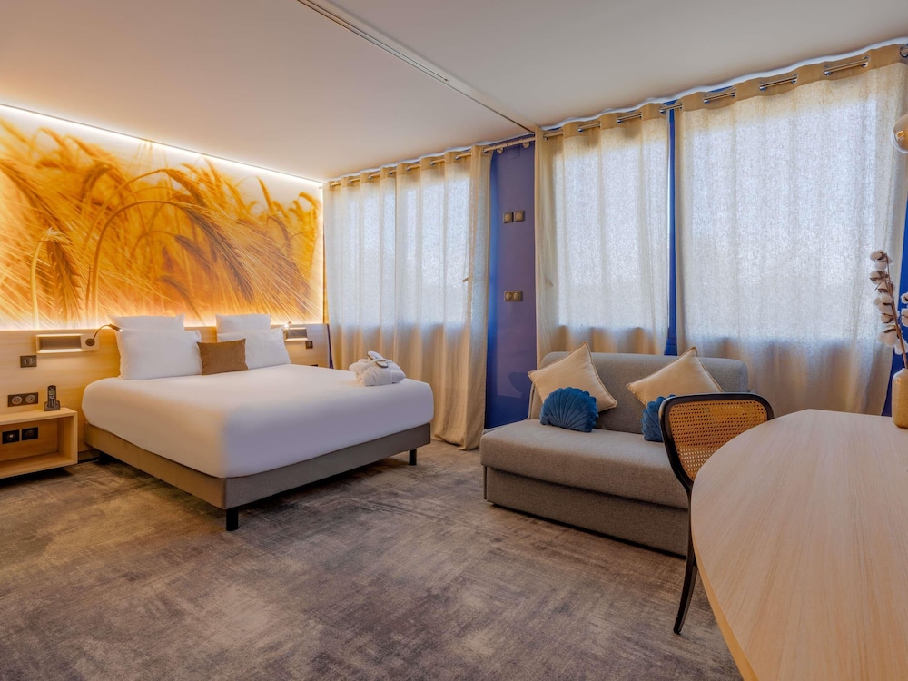 غرفة بريفيليج بسرير مزدوج مع أريكة، Mercure Lyon Est Villefontaine 6/10