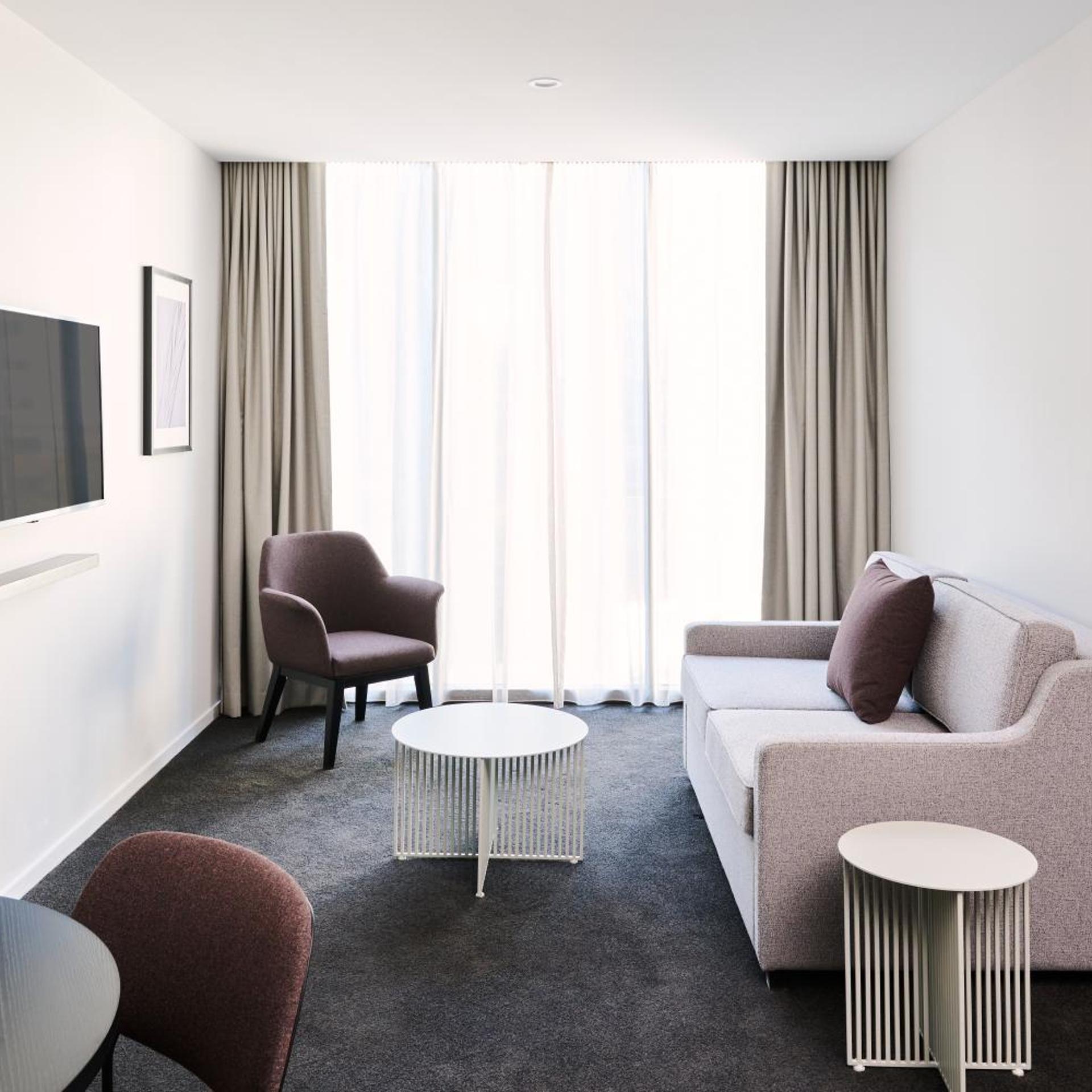 شقة بسرير كينج بغرفتي نوم، Abode Belconnen 5/10
