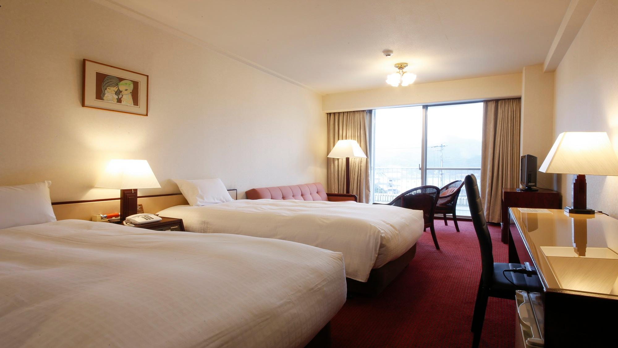 Western, Standard, Twin Beds, Gulf View