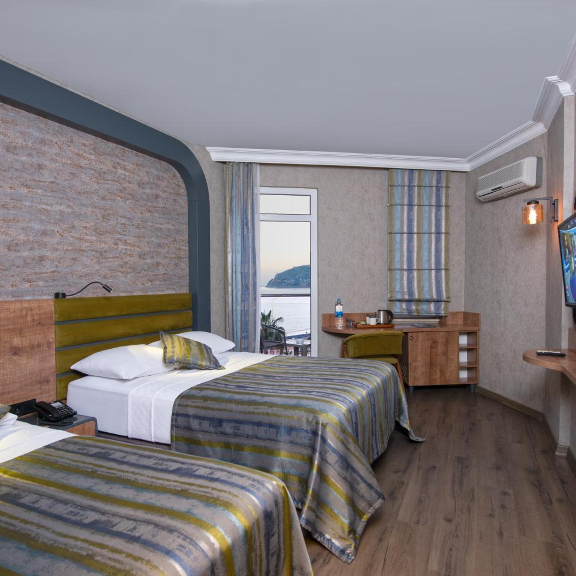 Superior, Double or Twin Bed, Sea View