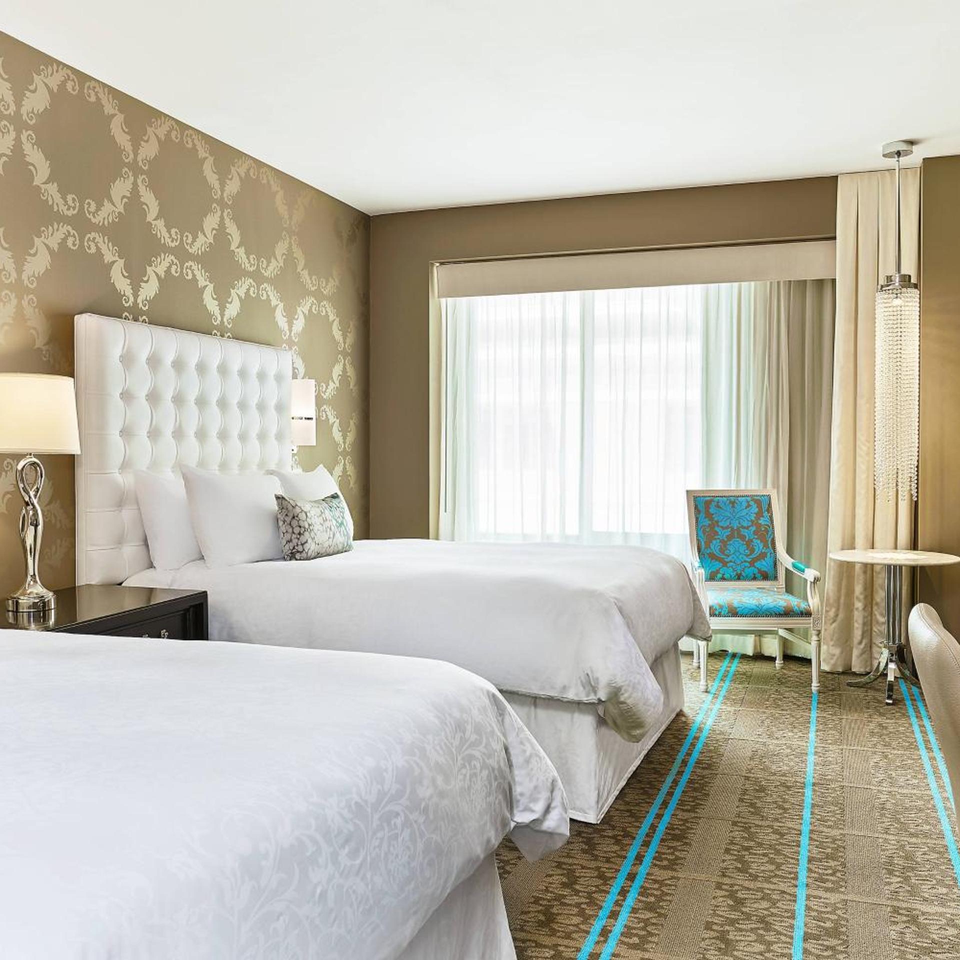 Guest Room, Superior, 2 Queen Beds, Atrium View