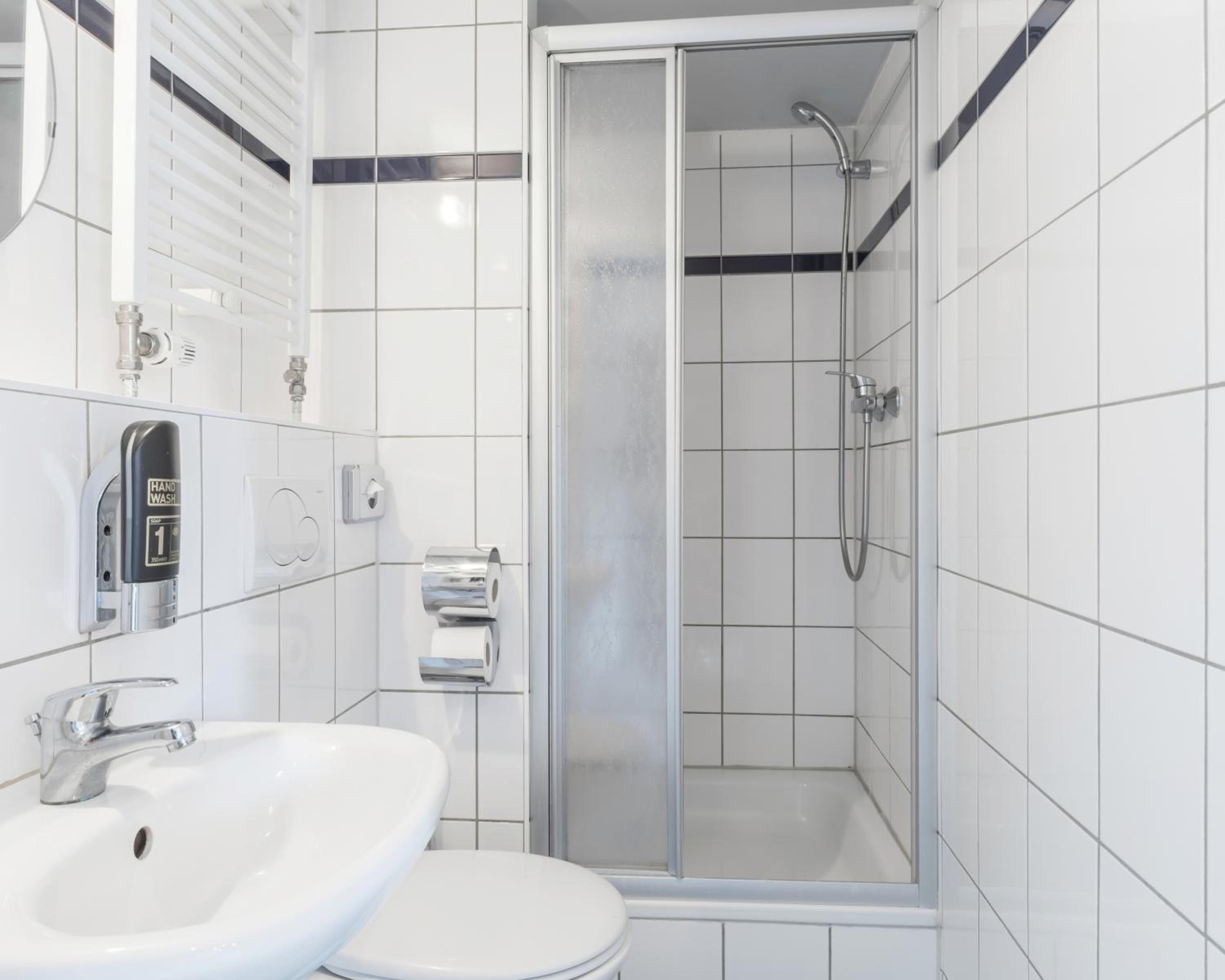 غرفة رباعية بسرير فردي، a&o Hamburg Reeperbahn 7/9