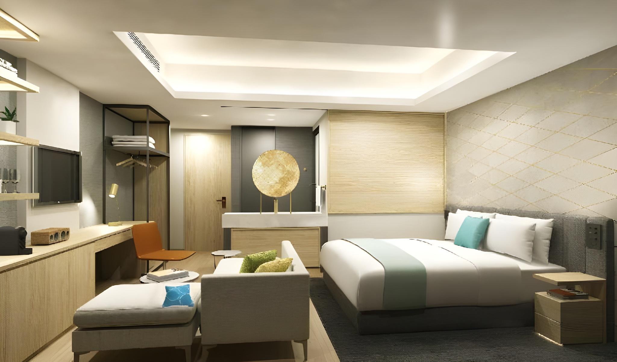 Semi Room, Deluxe, 2 Semi Double Beds