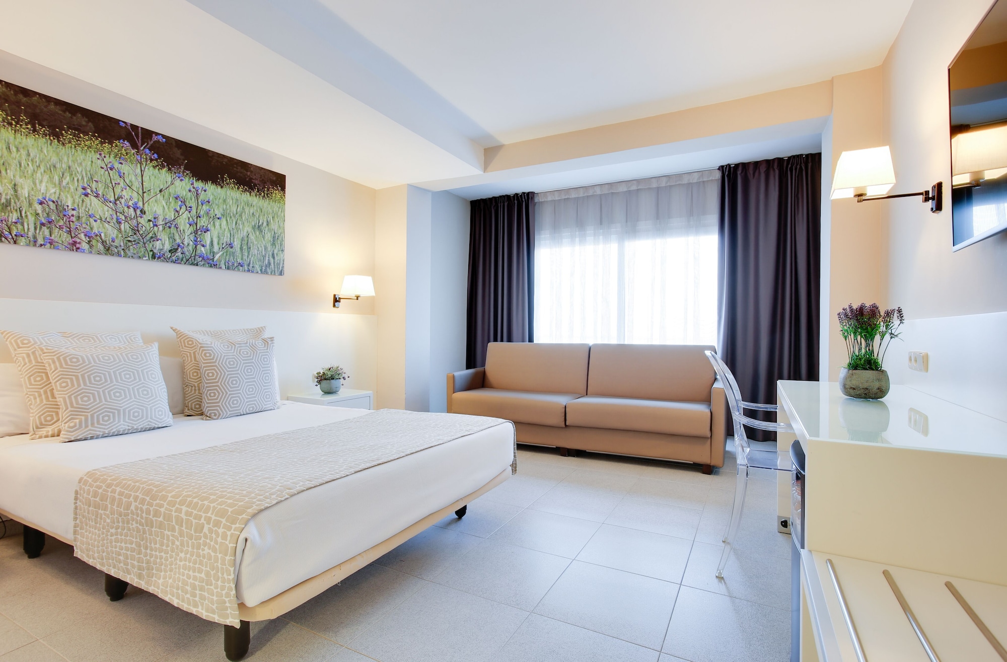 STANDARD, SINGLE, DOUBLE BED