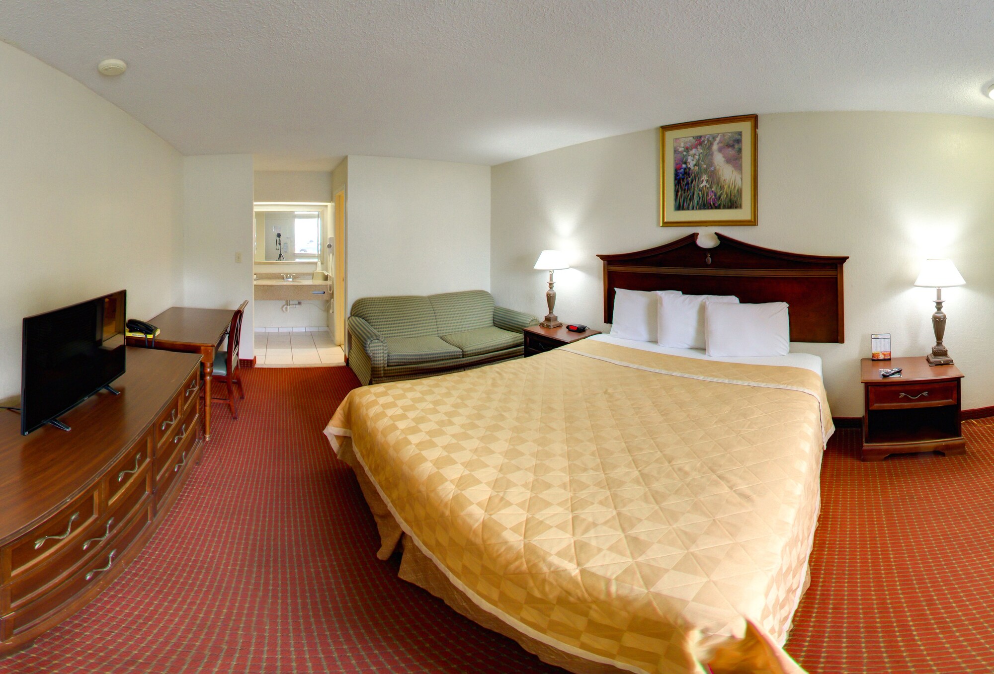 غرفة بسرير كينج للمدخنين