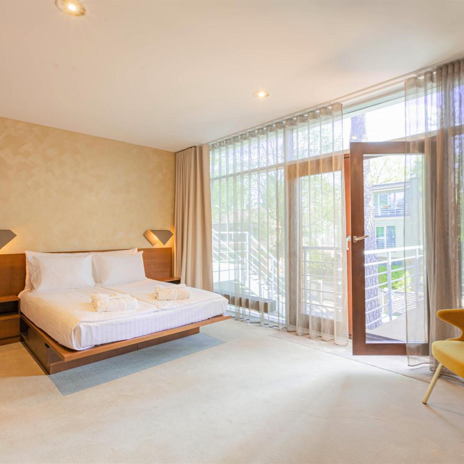 Deluxe, Double Bed, Sauna, Terrace