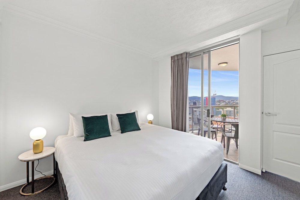 2 Bedrooms, Apartment, 2 King Beds, 2 Bathrooms، CLLIX Brisbane Central Apartments 2/10