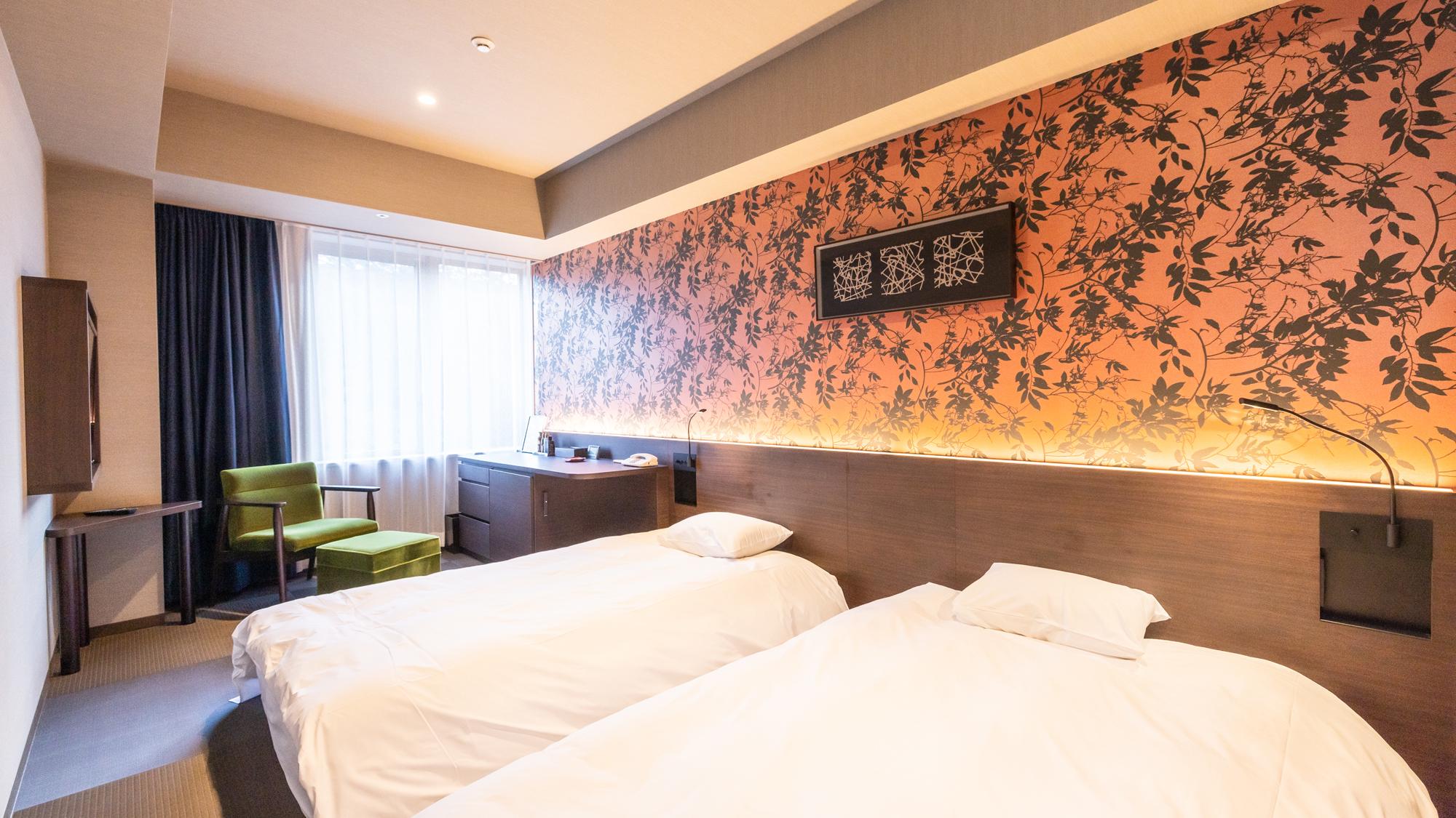 Japanese, Modern, Standard, Twin Beds