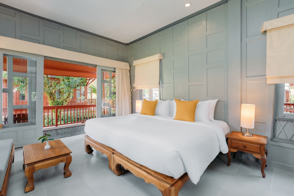 Thai, Villa, Double Bed, Pool Side