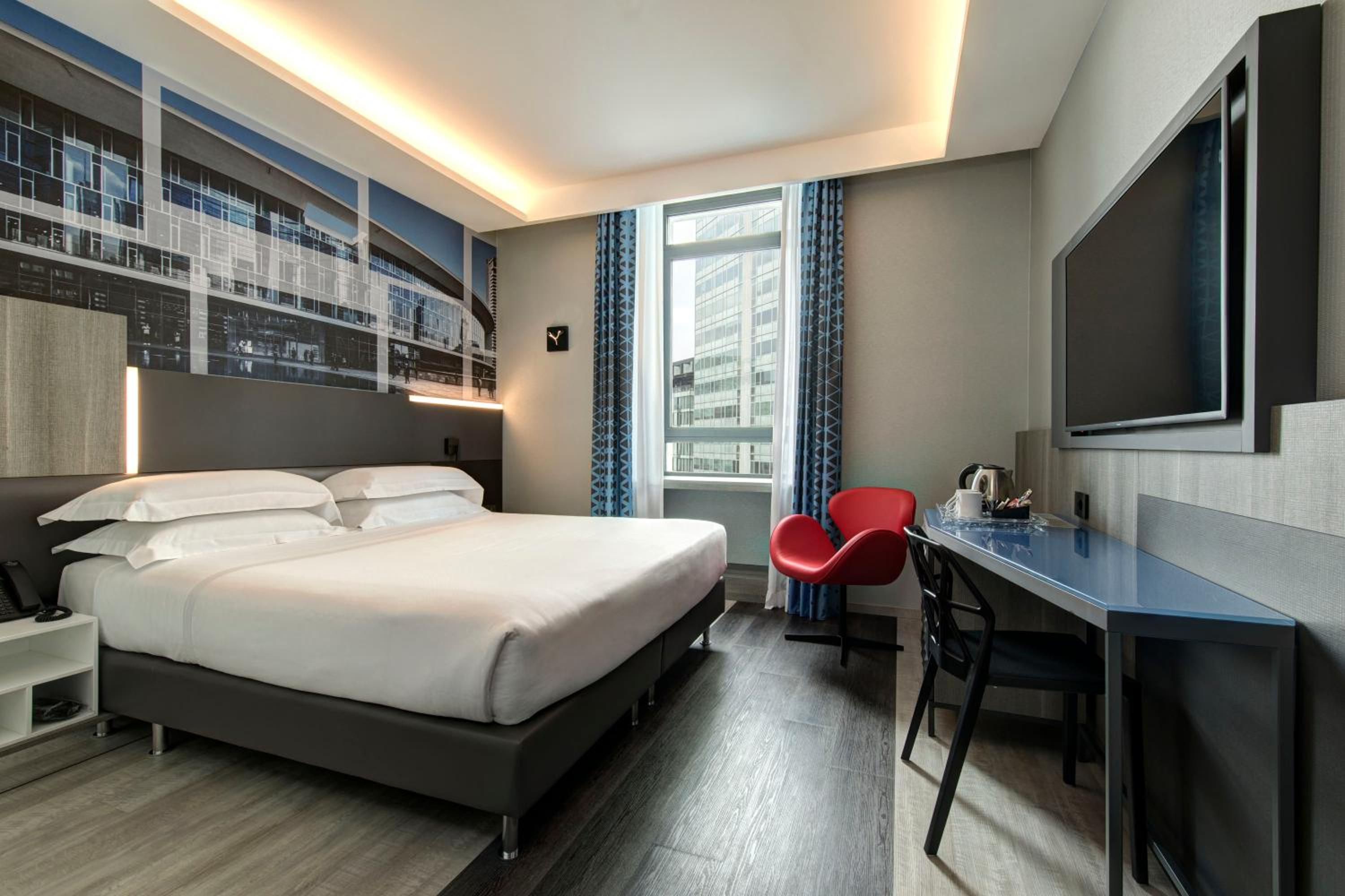 غرفة بسرير كوين، iQ Hotel Milano 2/5