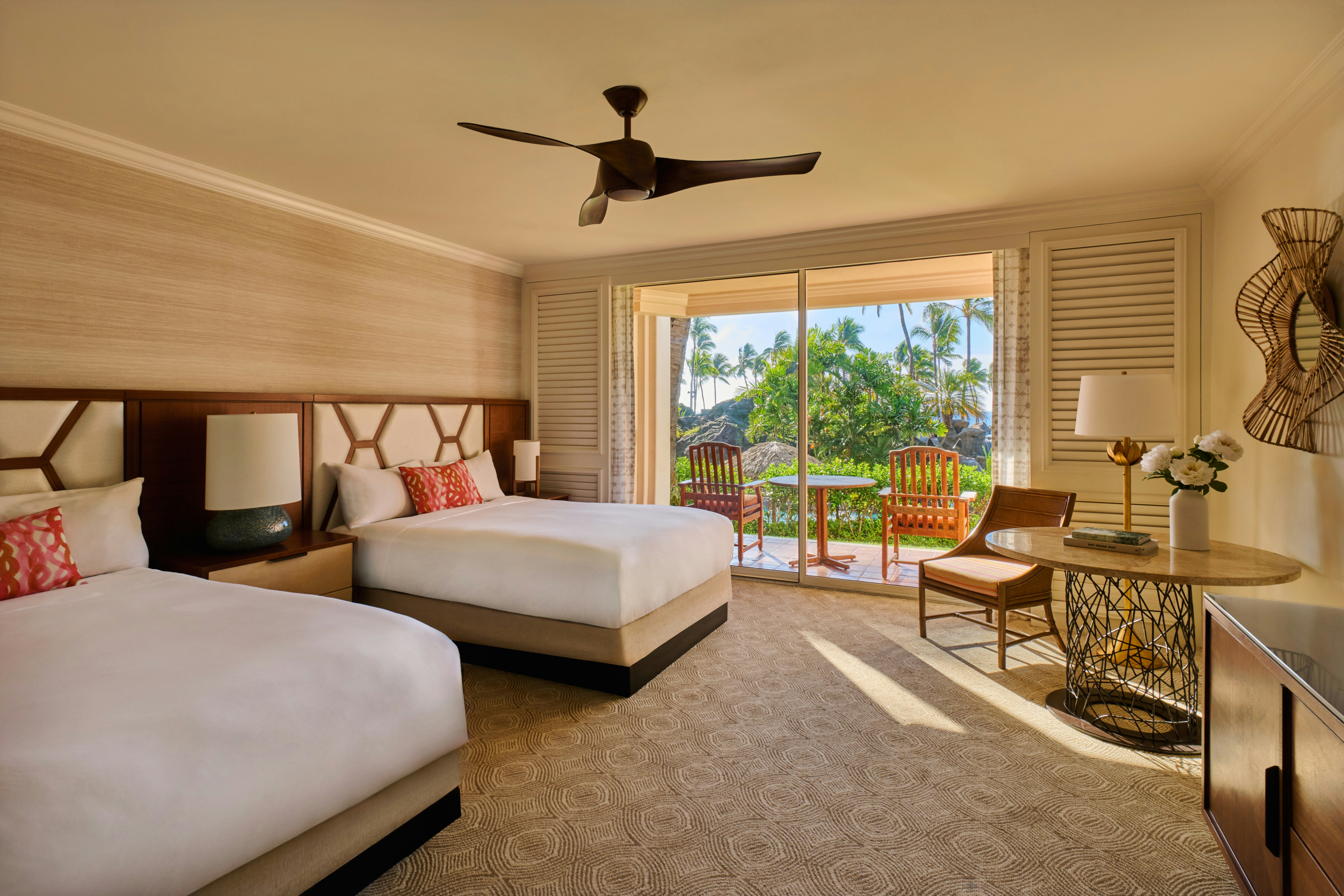 Lagoon, 2 Queen Beds, Ground Floor