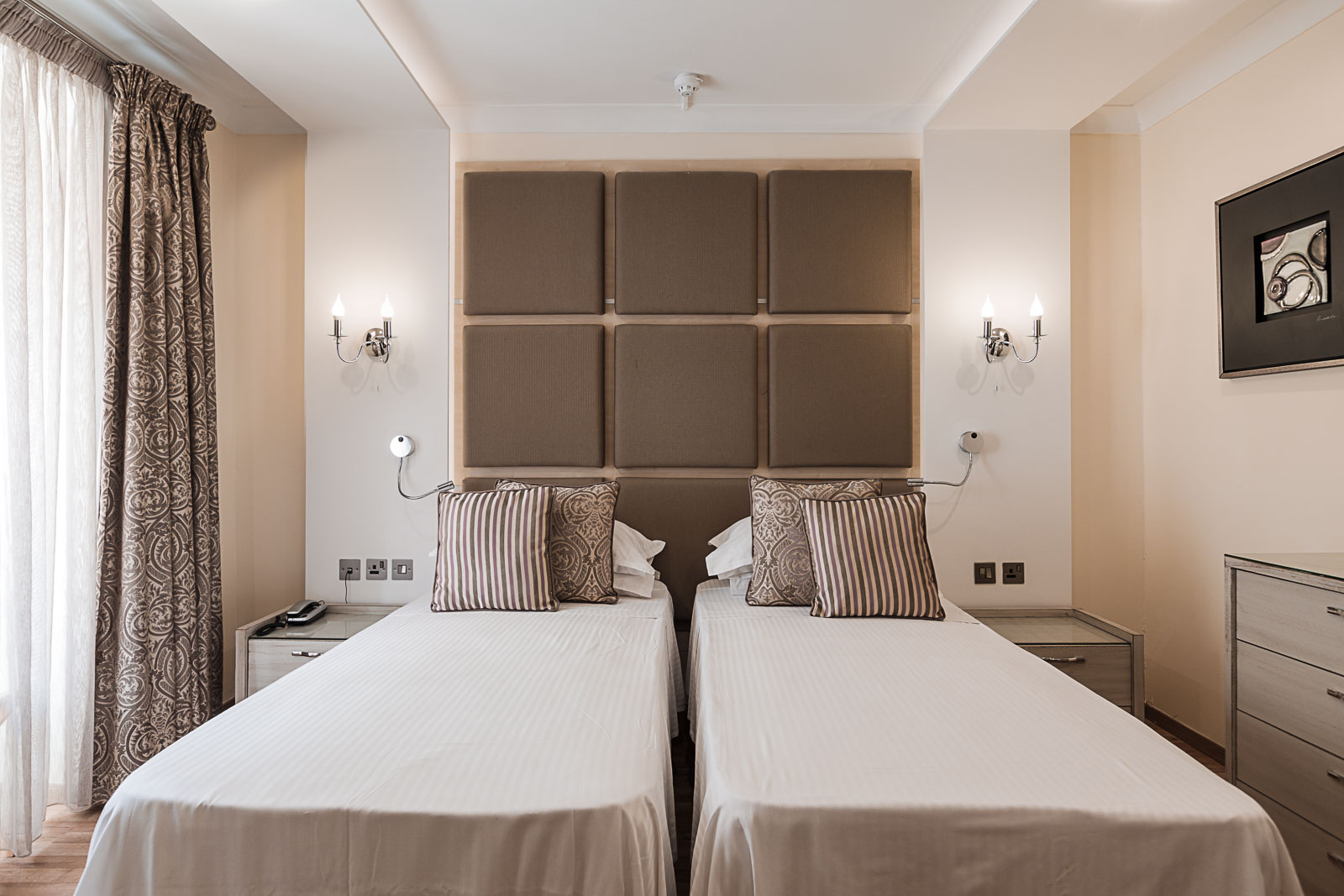 Room, Double or Twin Bed, Land View