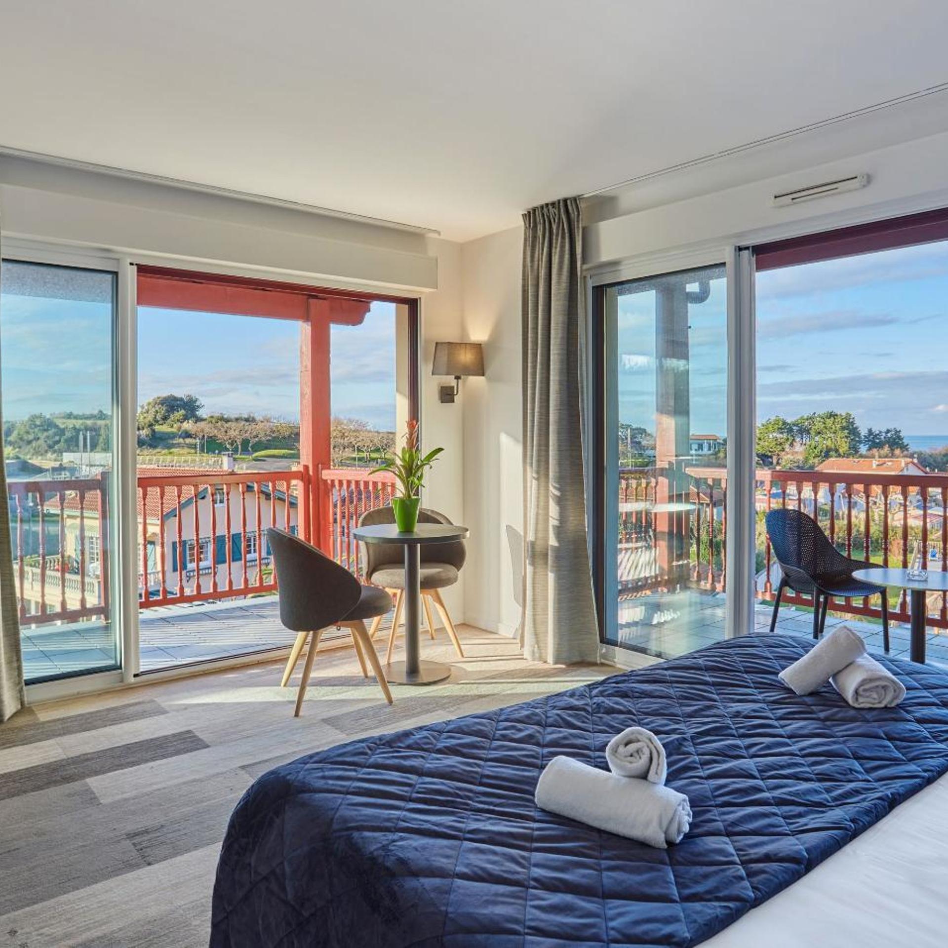 Ocean, Double Bed، Hotel Prestige Odalys Erromardie 5/6