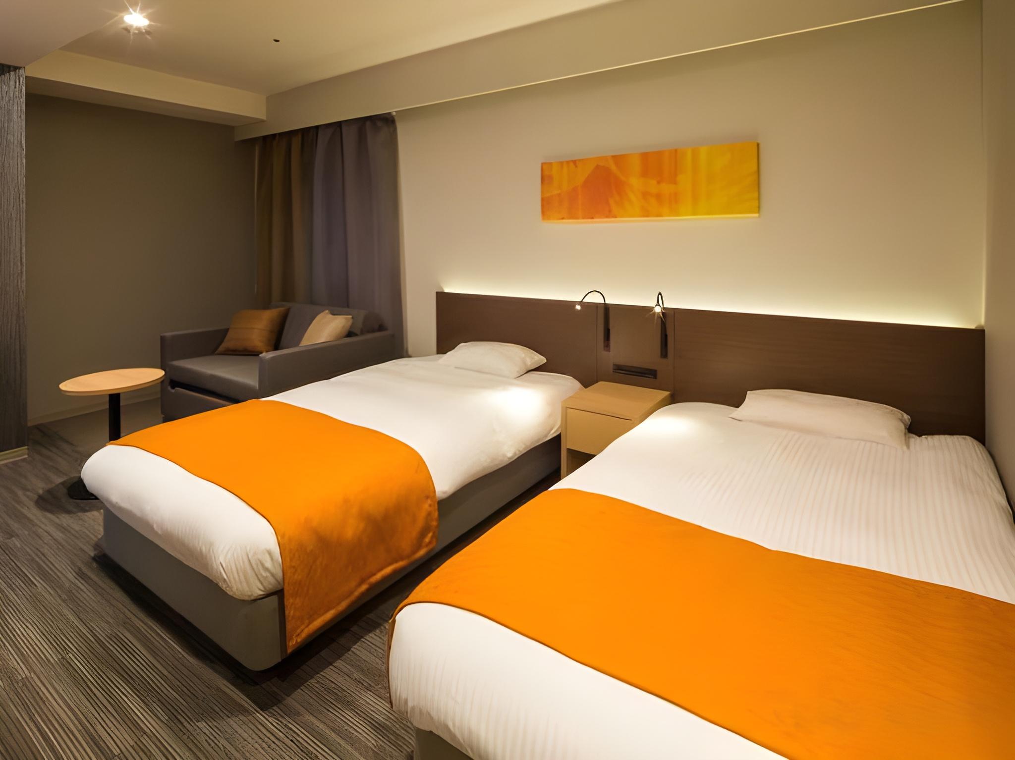 Moderate, Twin Beds, with Extra Bed