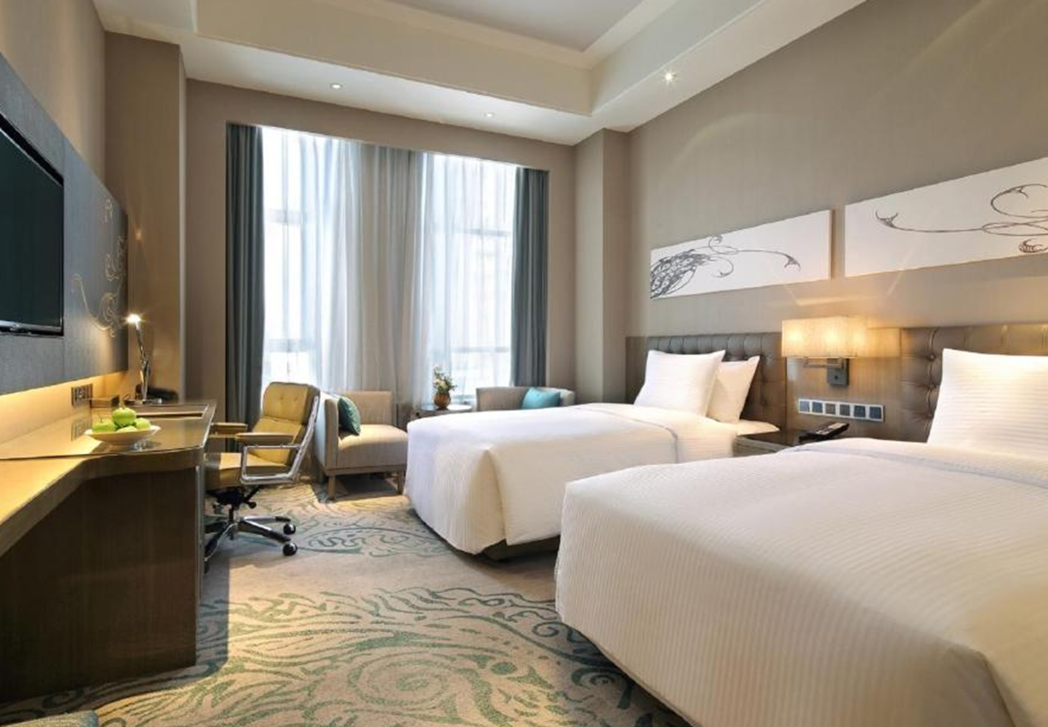 Deluxe, Executive, Twin Beds