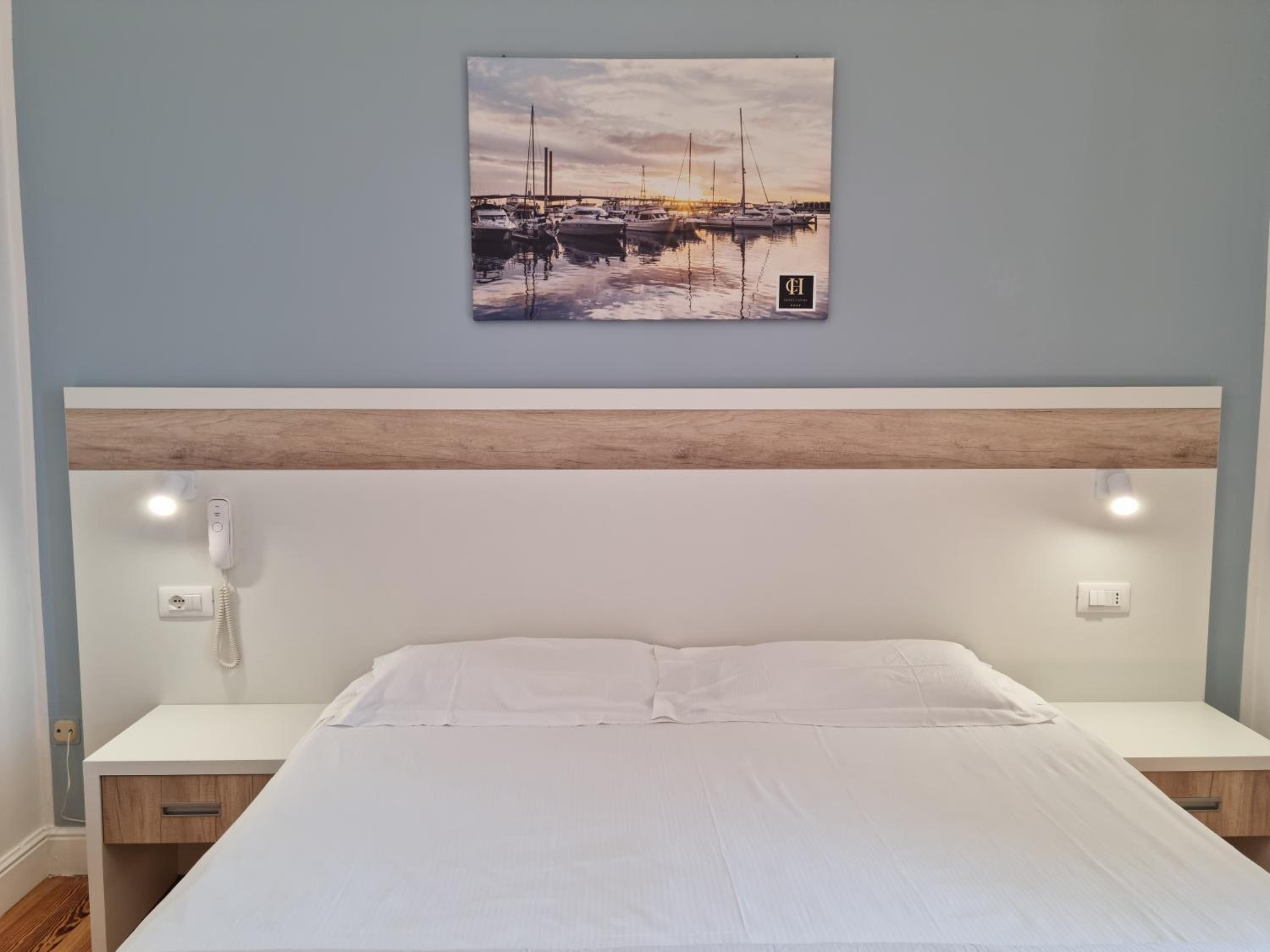 غرفة بسرير مزدوج أو سريرين منفصلين، Hotel Canali, Portofino Coast 8/10