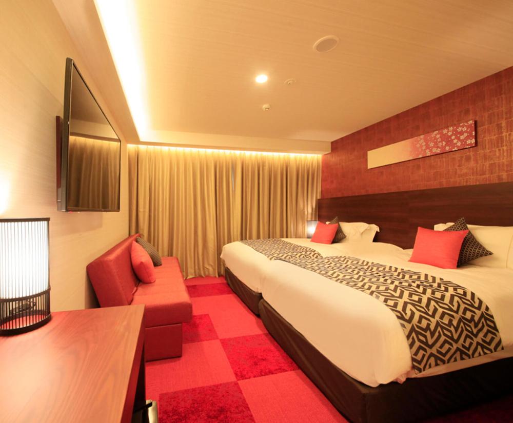 غرفة سوبيريور بسريرين منفصلين، Centurion Hotel Classic Nara 2/2