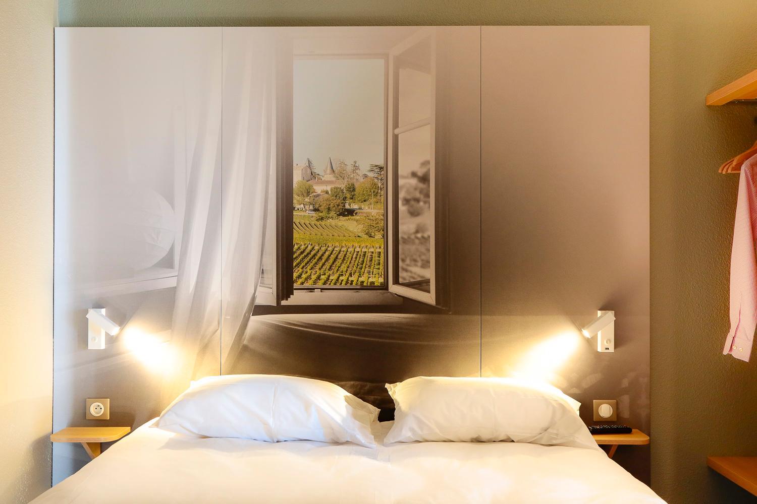 غرفة بسرير مزدوج، B&B HOTEL Bordeaux Est 7/10