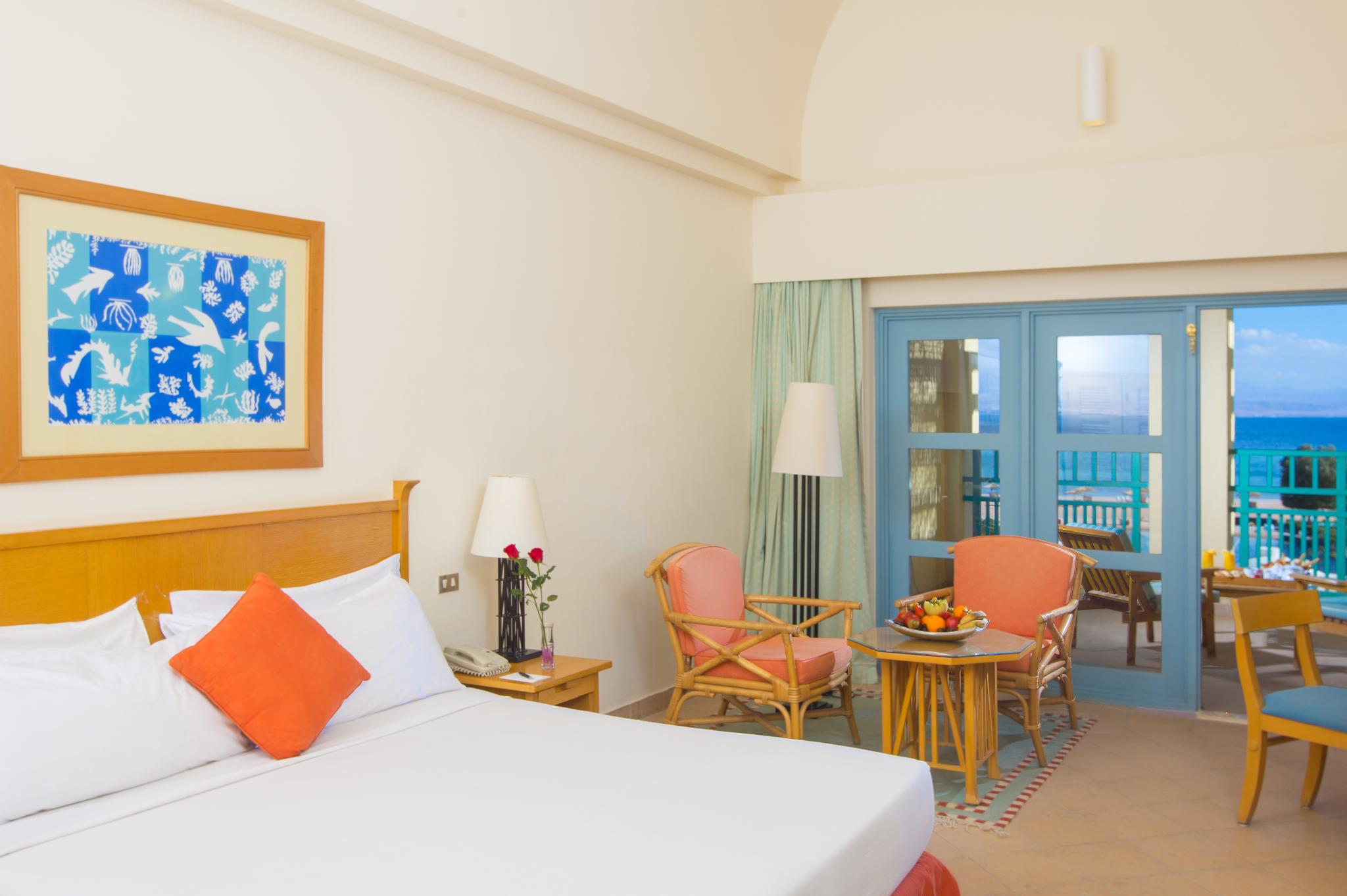 Room, King Bed, Sea View