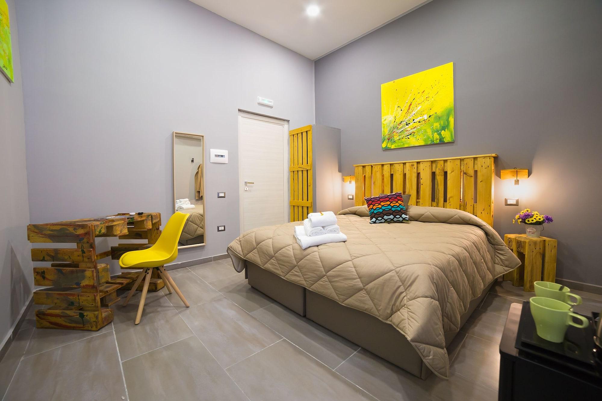 غرفة كلاسيكية بسرير مزدوج بغرفة نوم واحدة، B&B Le 4 Stagioni Dante's Suites 5/10