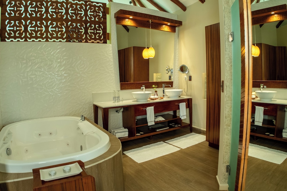 Palafitos Overwater Bungalows at El Dorado Maroma All Inclusive 48/49