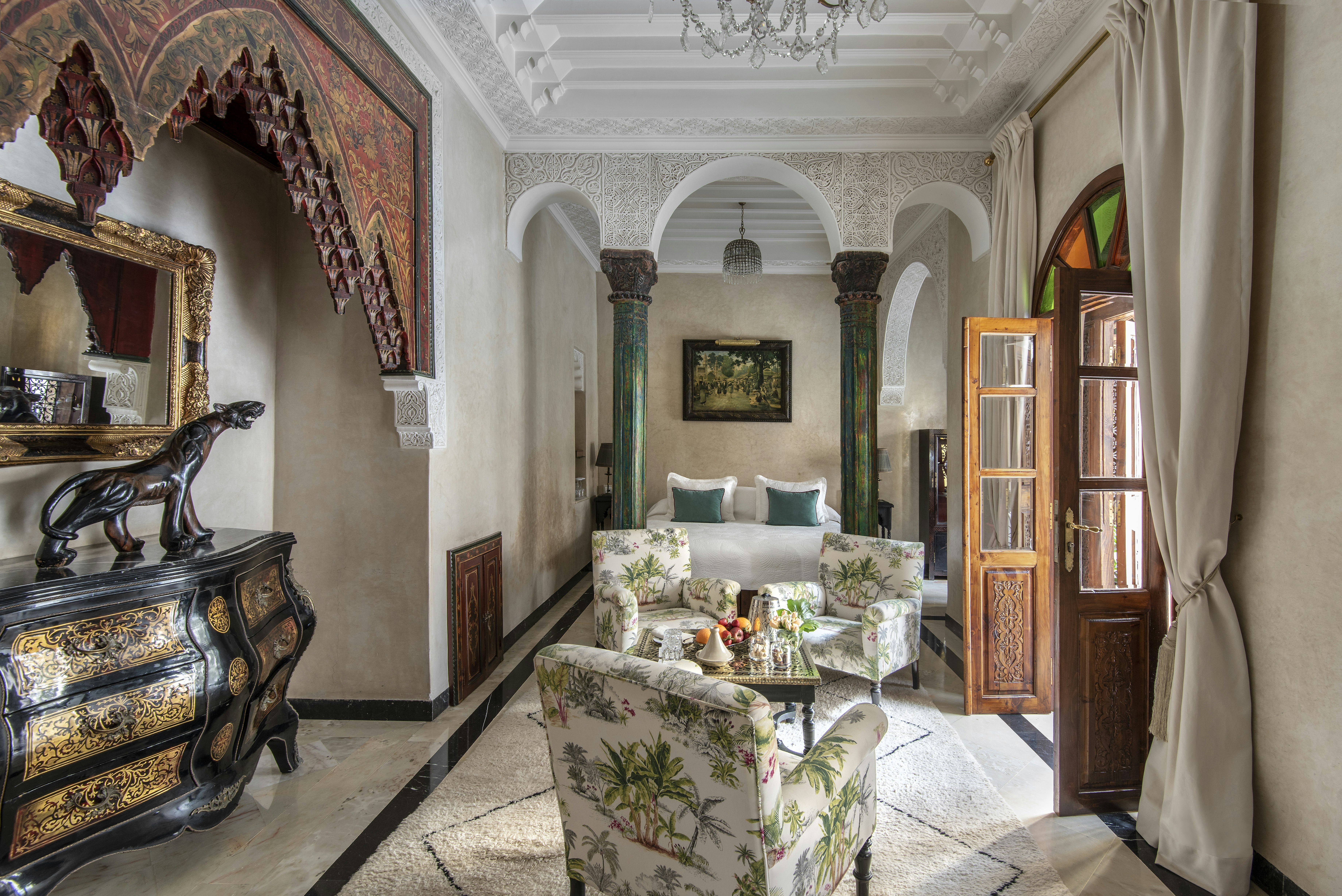 Lobby at La Sultana Marrakech, MARRAKECH