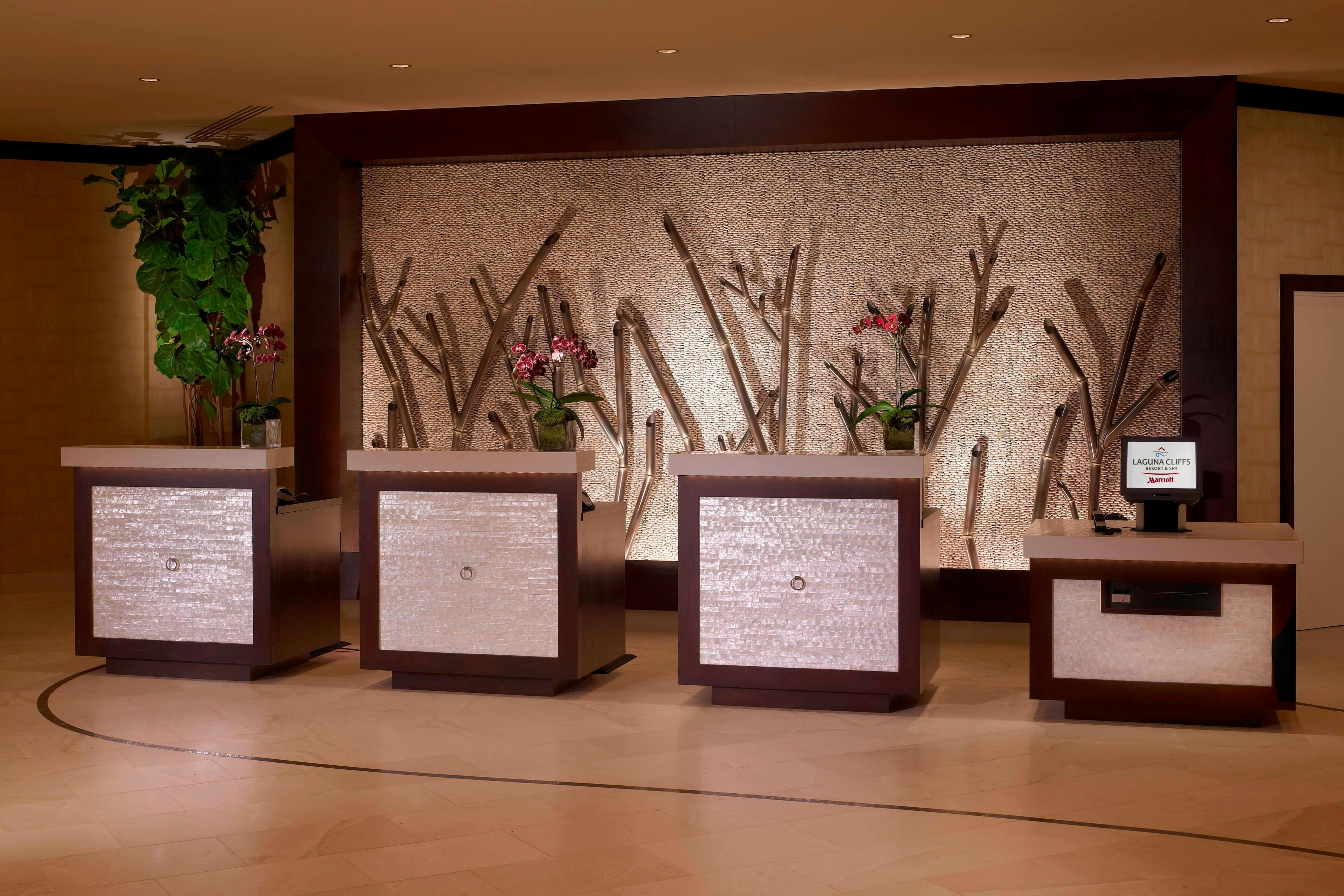 Lobby at Laguna Cliffs Marriott Resort And Spa, DANA POINT - CA