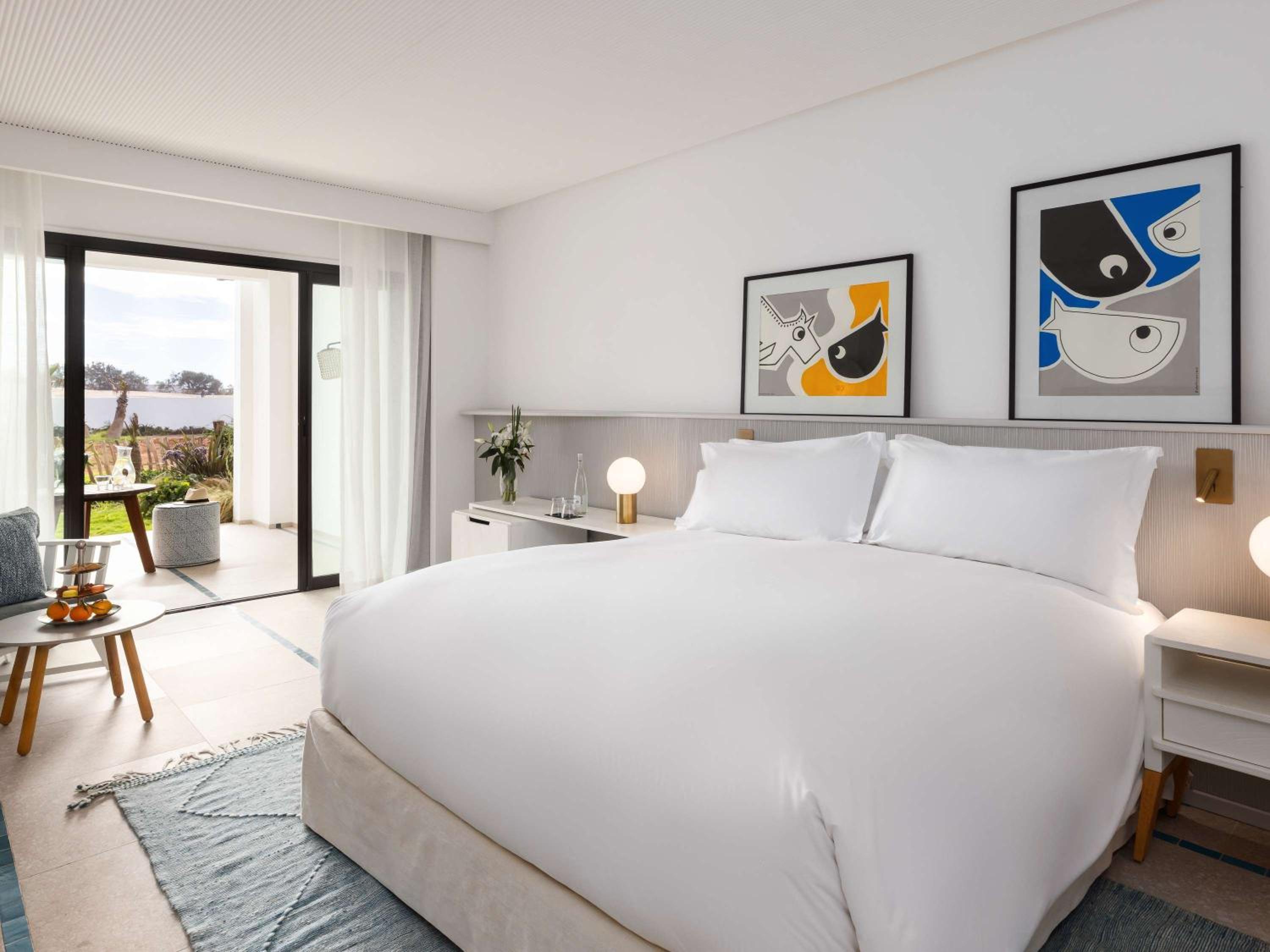 غرفة فاخرة بسرير كينج وسرير كوين بإطلالة على الحديقة، SOFITEL AGADIR THALASSA SEA AND SPA 4/10