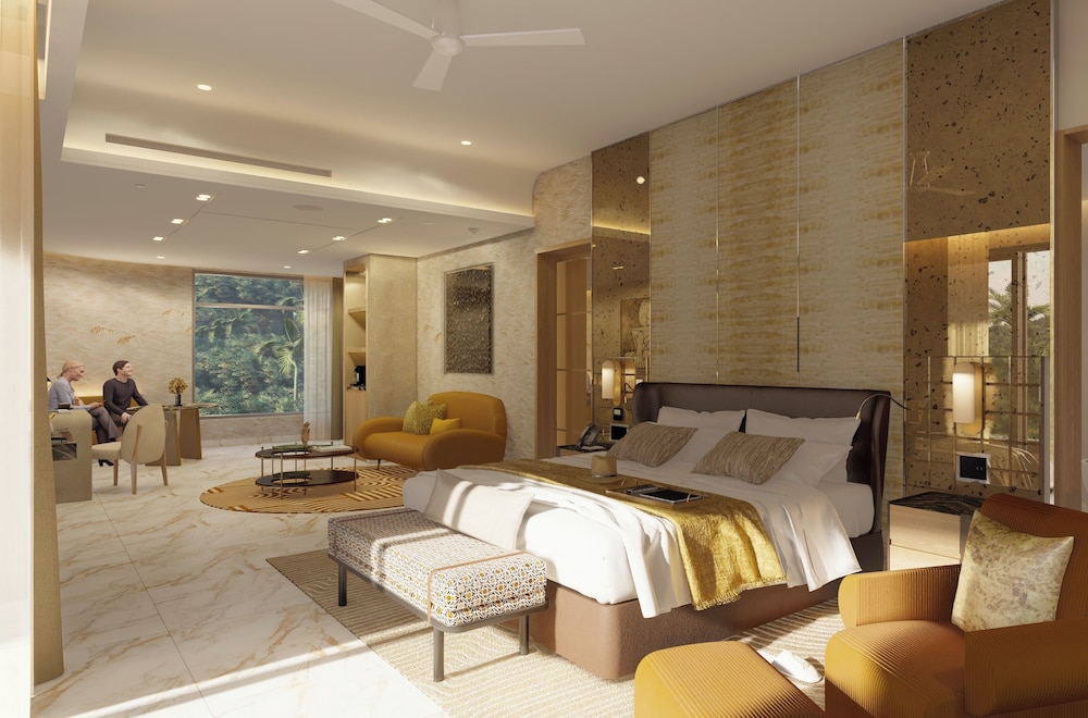 Sanctuary, Suite, King Bed, Corner