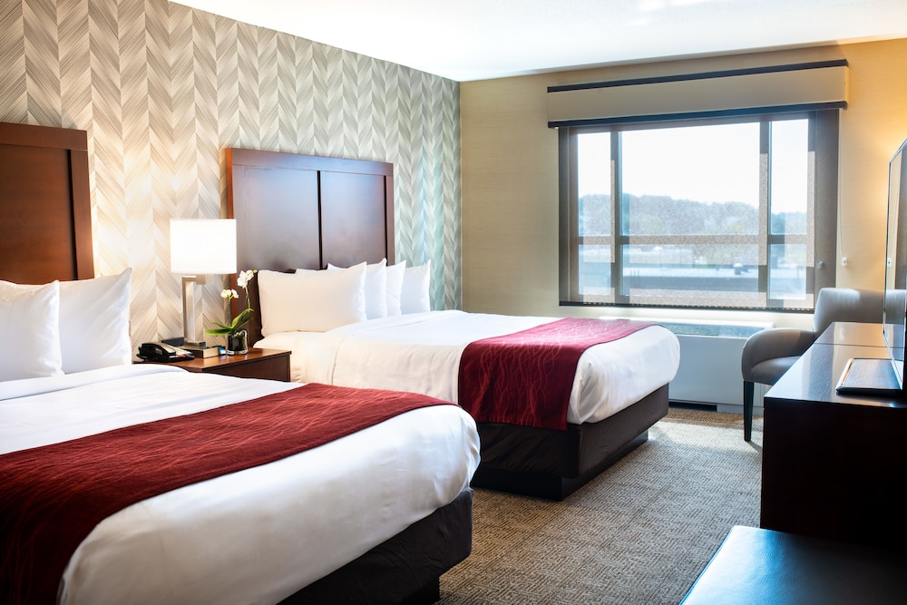 غرفة قياسية بسريرين كوين لذوي الإعاقة، Comfort Inn & Suites Logan International Airport 3/5