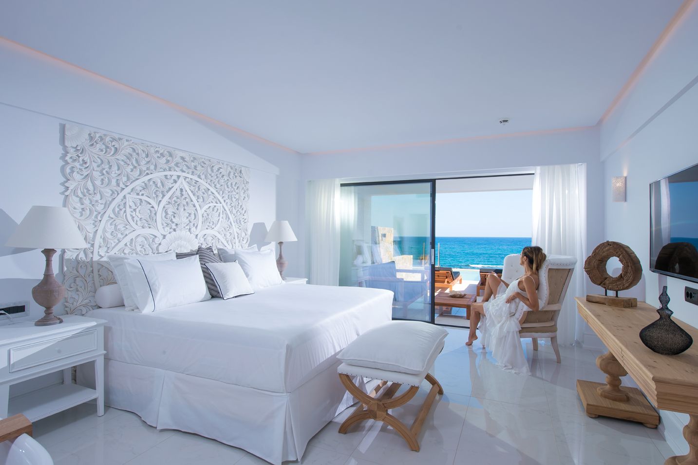 Guest Room, Luxury, Sea Front, Private Pool