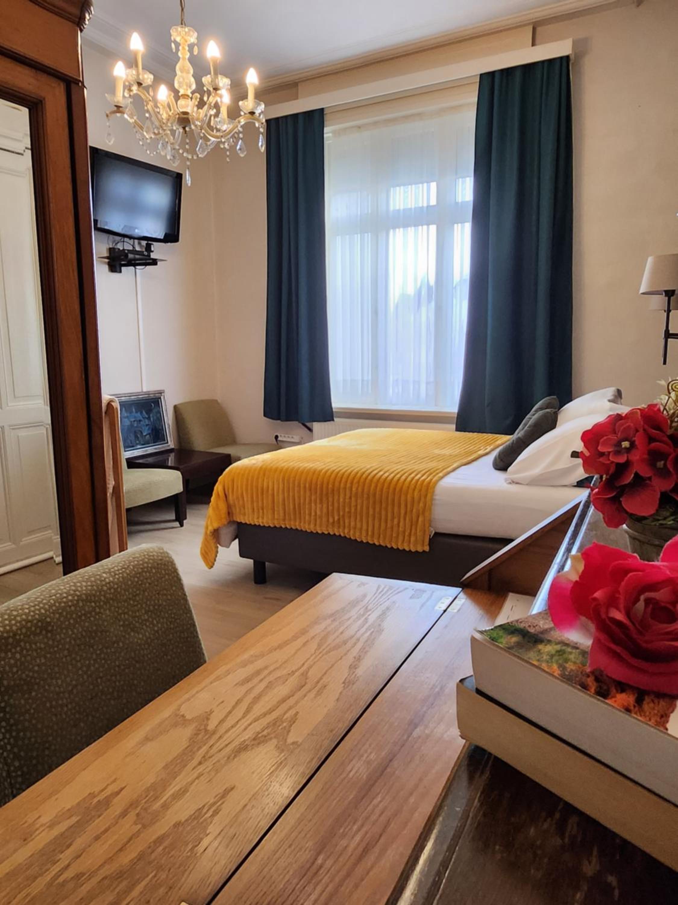 غرفة قياسية بسرير كوين، Gulden Vlies Hotel 2/2
