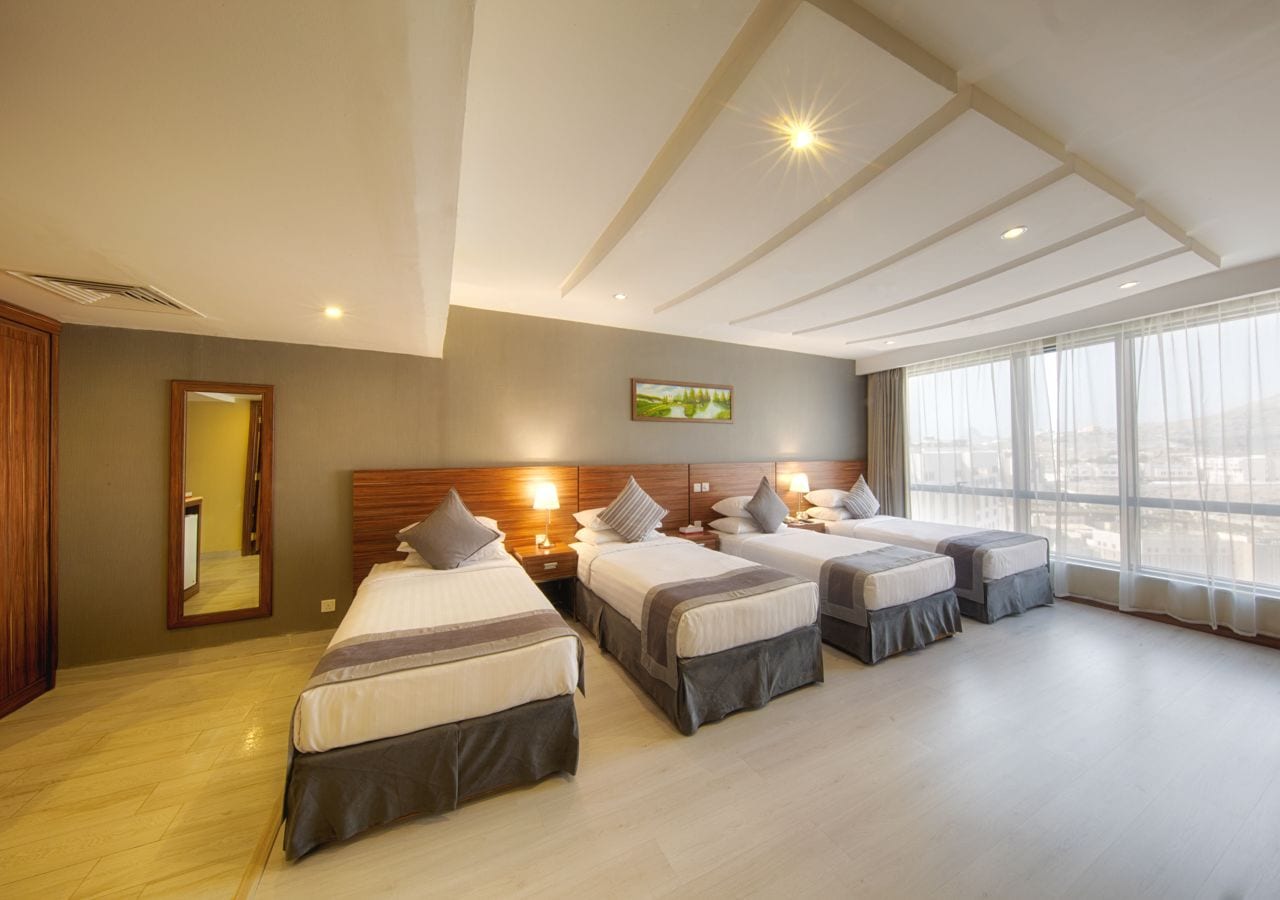 Standard, Quadruple, 4 Beds, Haram Side View