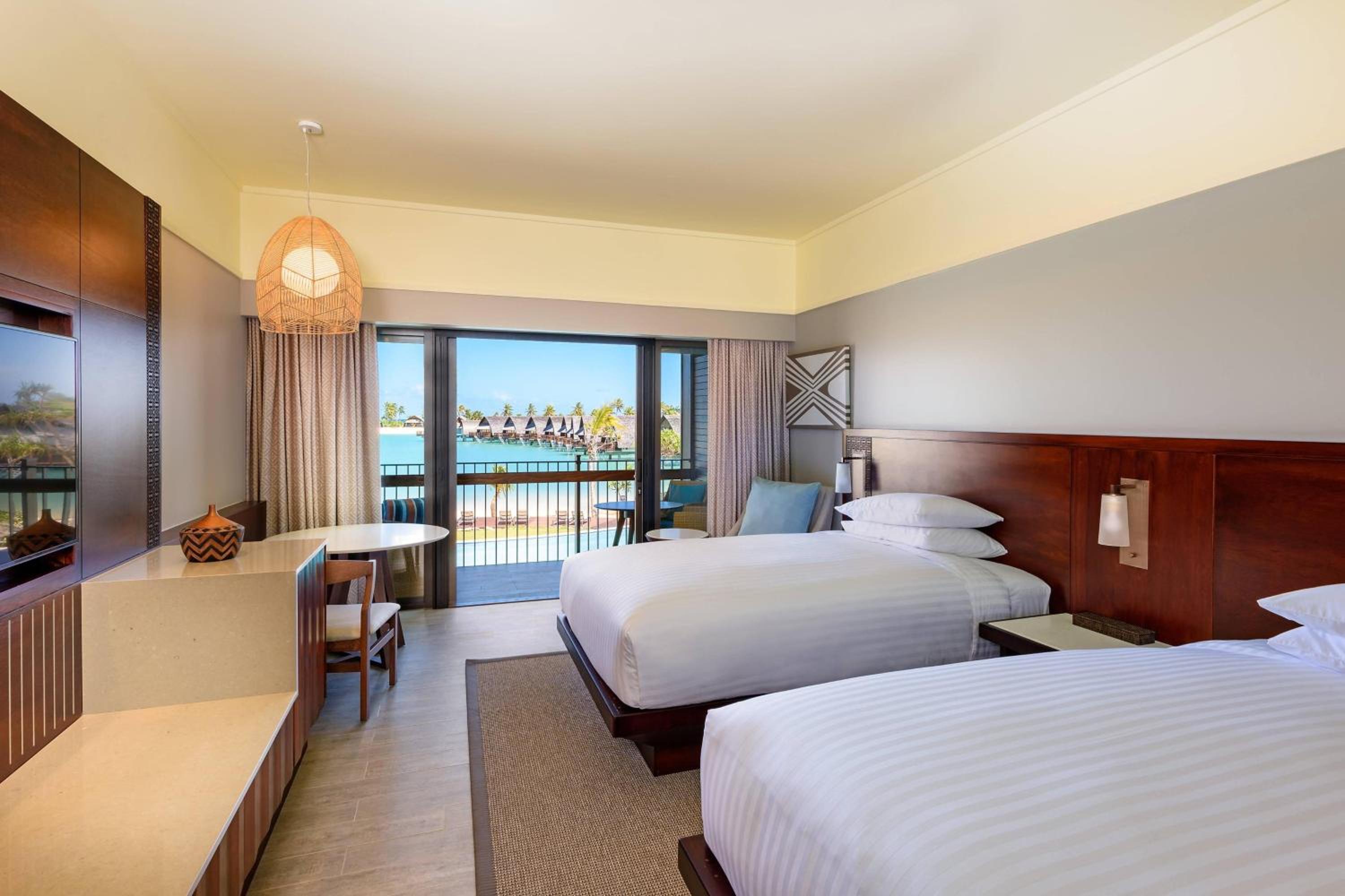 Guest Room, 2 Double Beds, Lagoon View