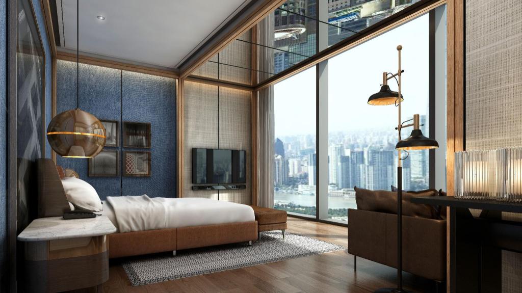 Thompson, Suite, King Bed, River View