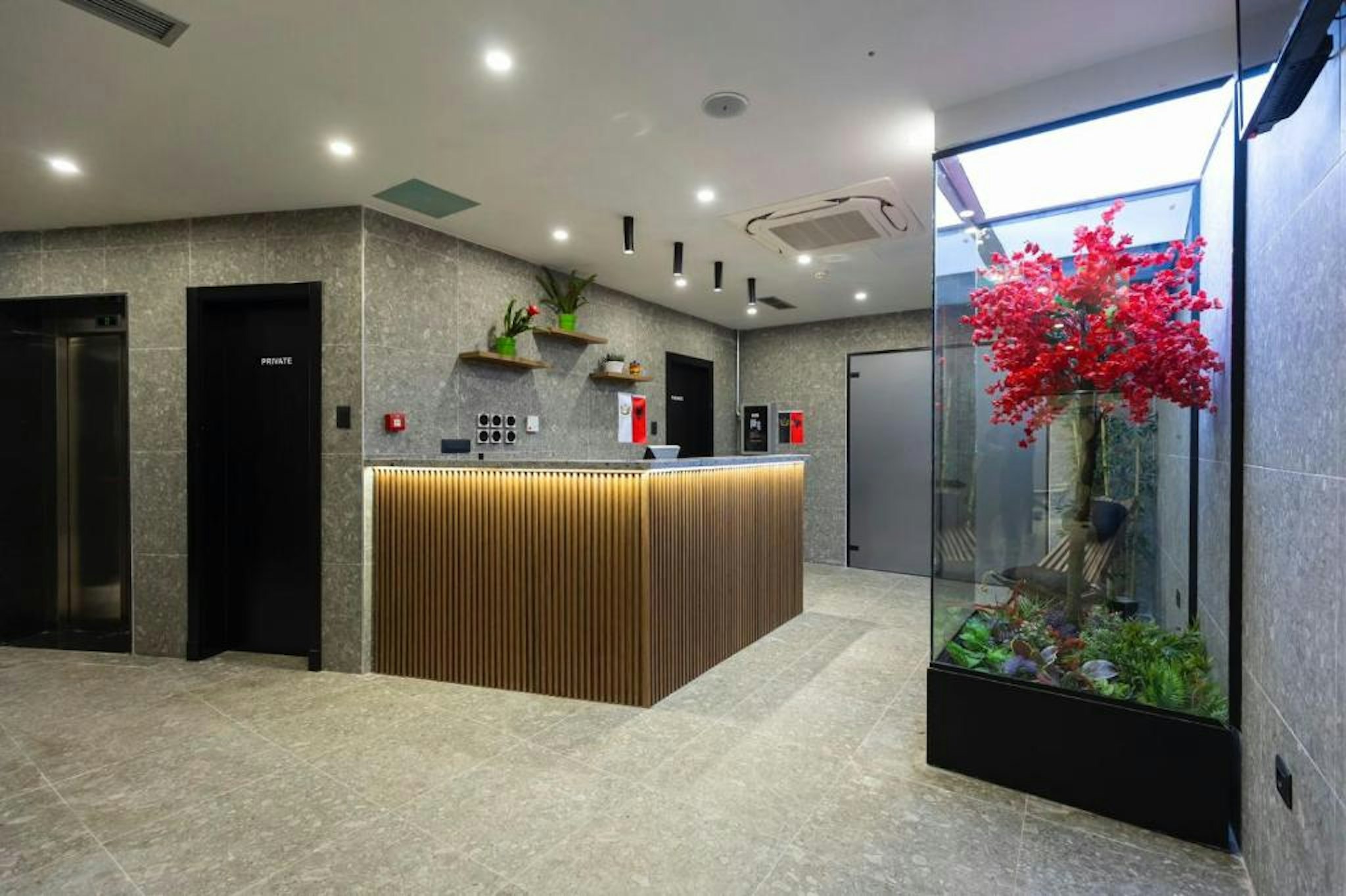 Lobby at Destiny Hotel Tirana, Kashar