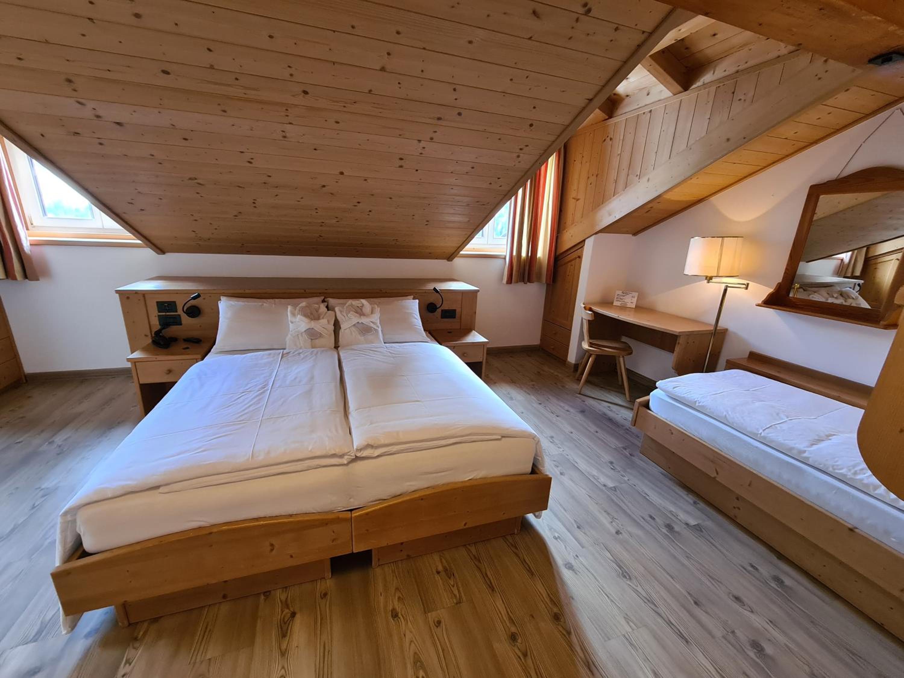 غرفة قياسية رباعية، Hotel Piedibosco 4/10