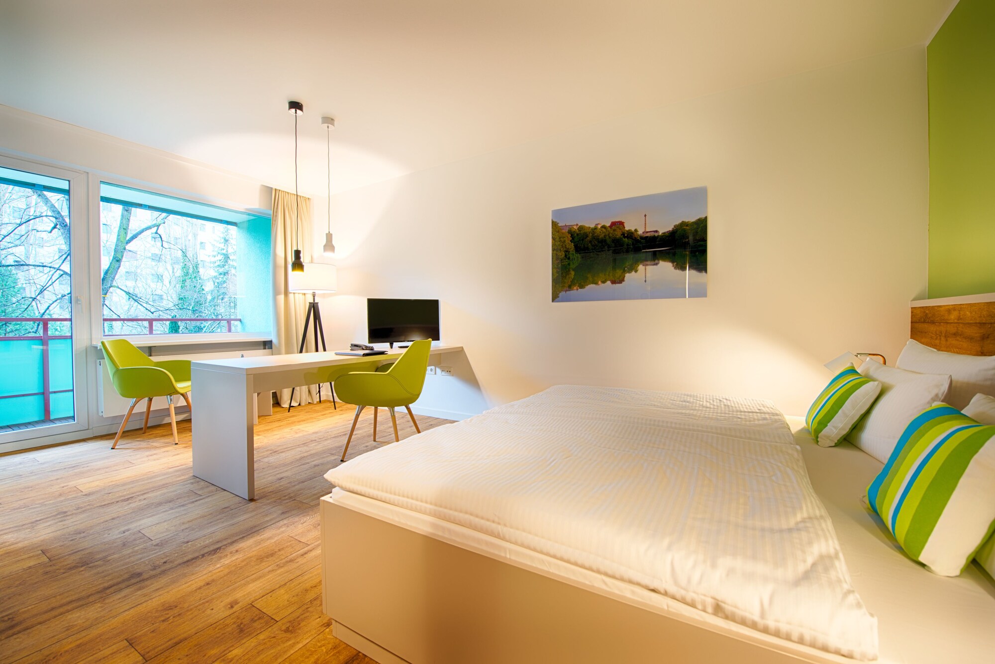 GARDEN, COMFORT, DOUBLE BED, BALCONY