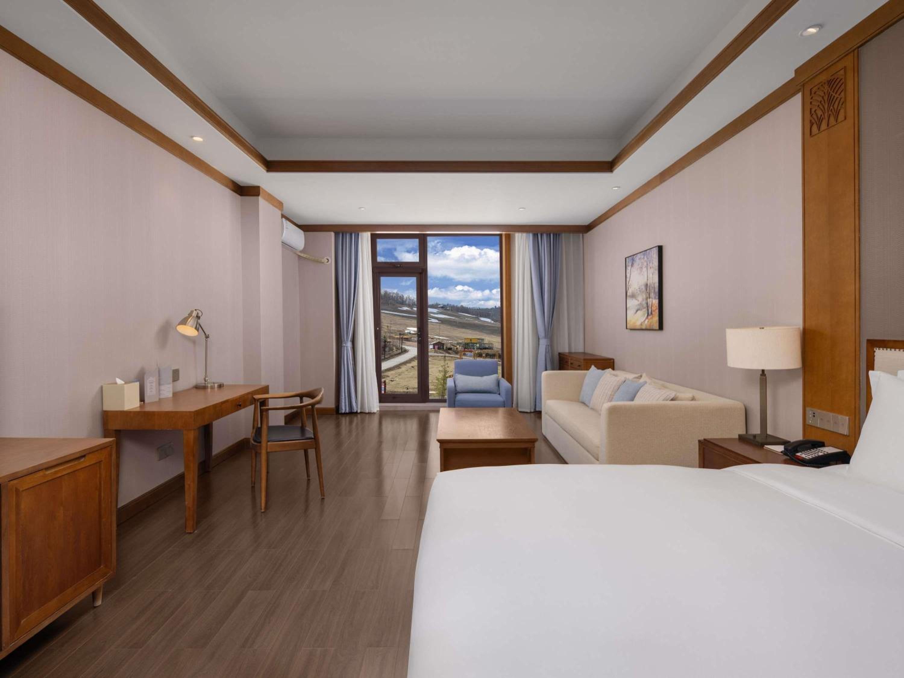 Swiss Advantage, King Bed, Mountain View