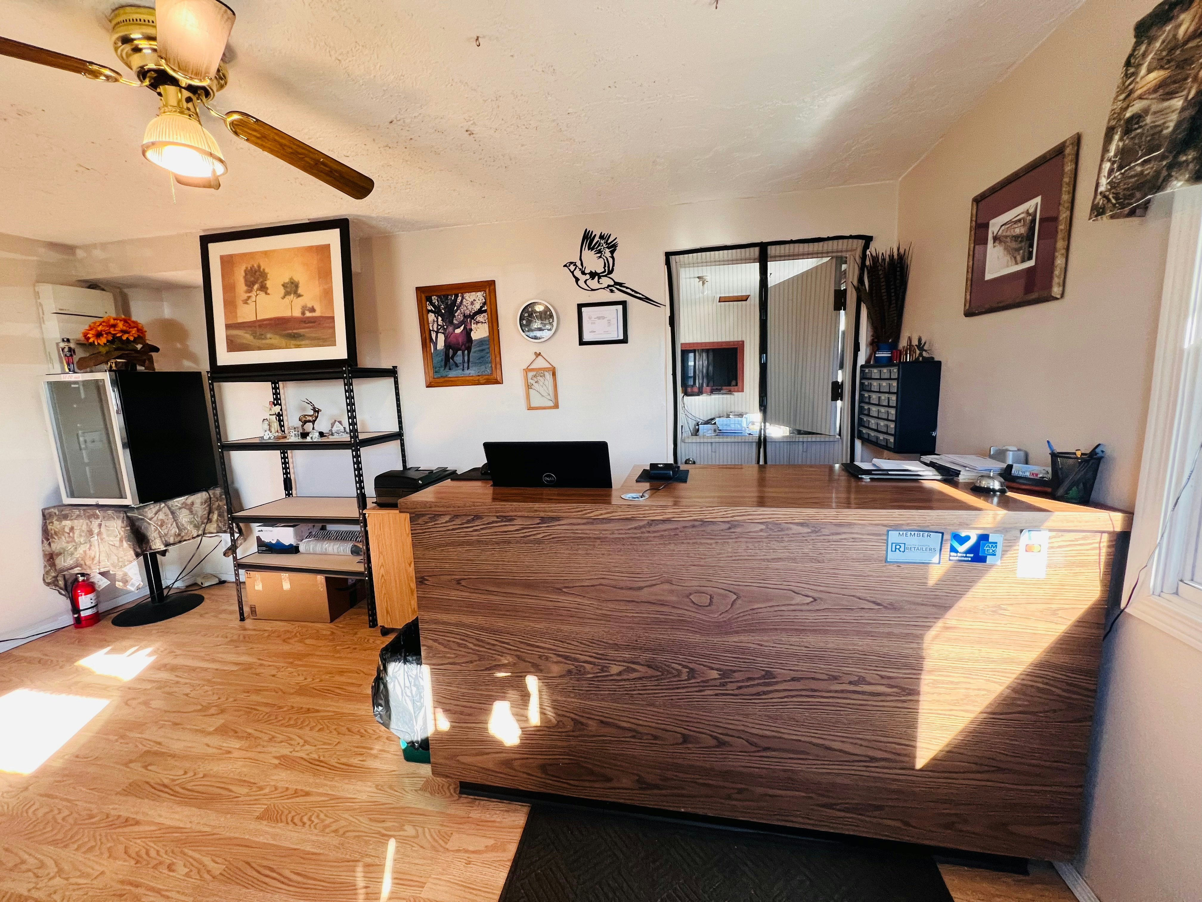 Lobby at Dew Drop Inn Motel by OYO Miller SD, MILLER - SD